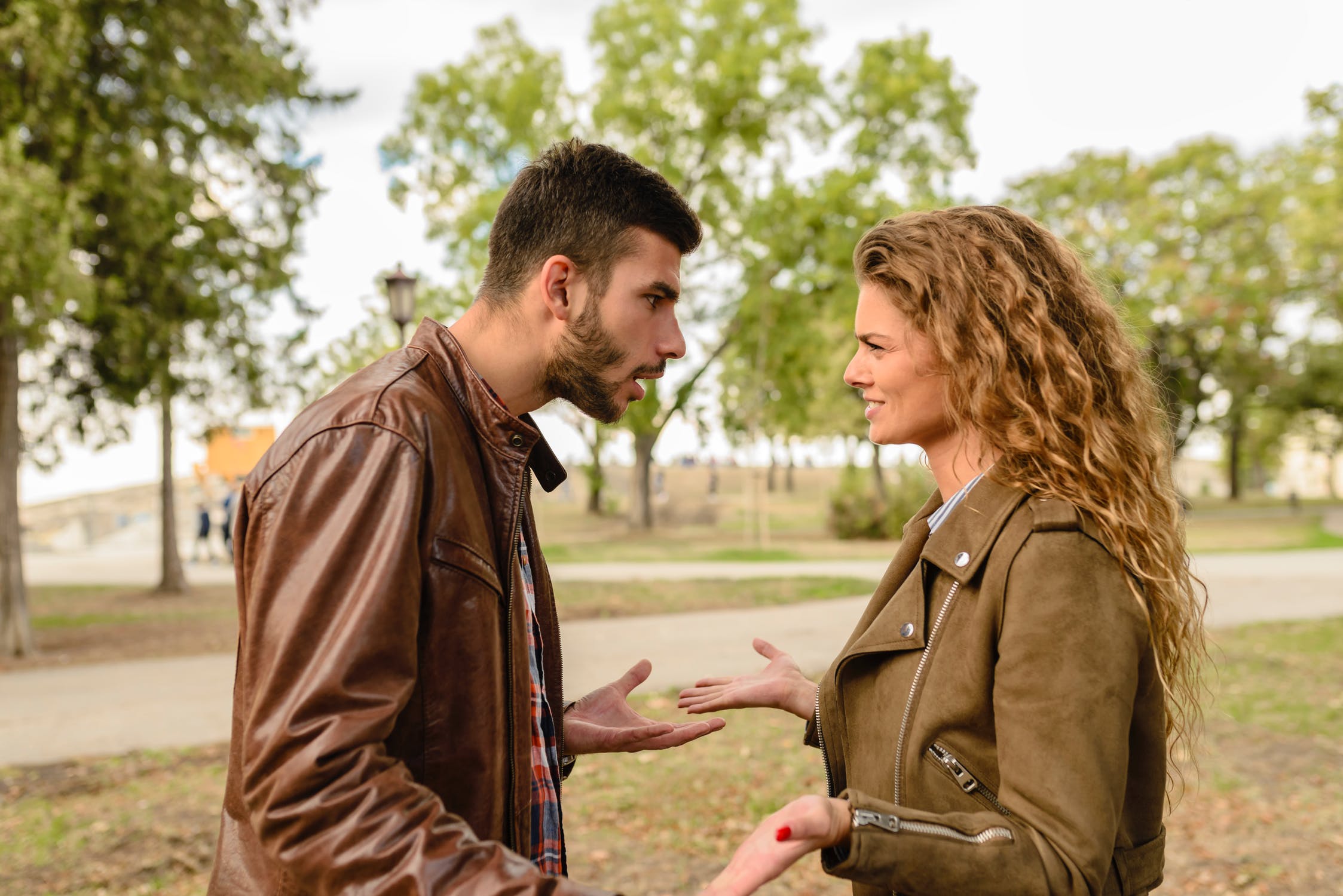 a couple having an argument - life coaching blog - personal development