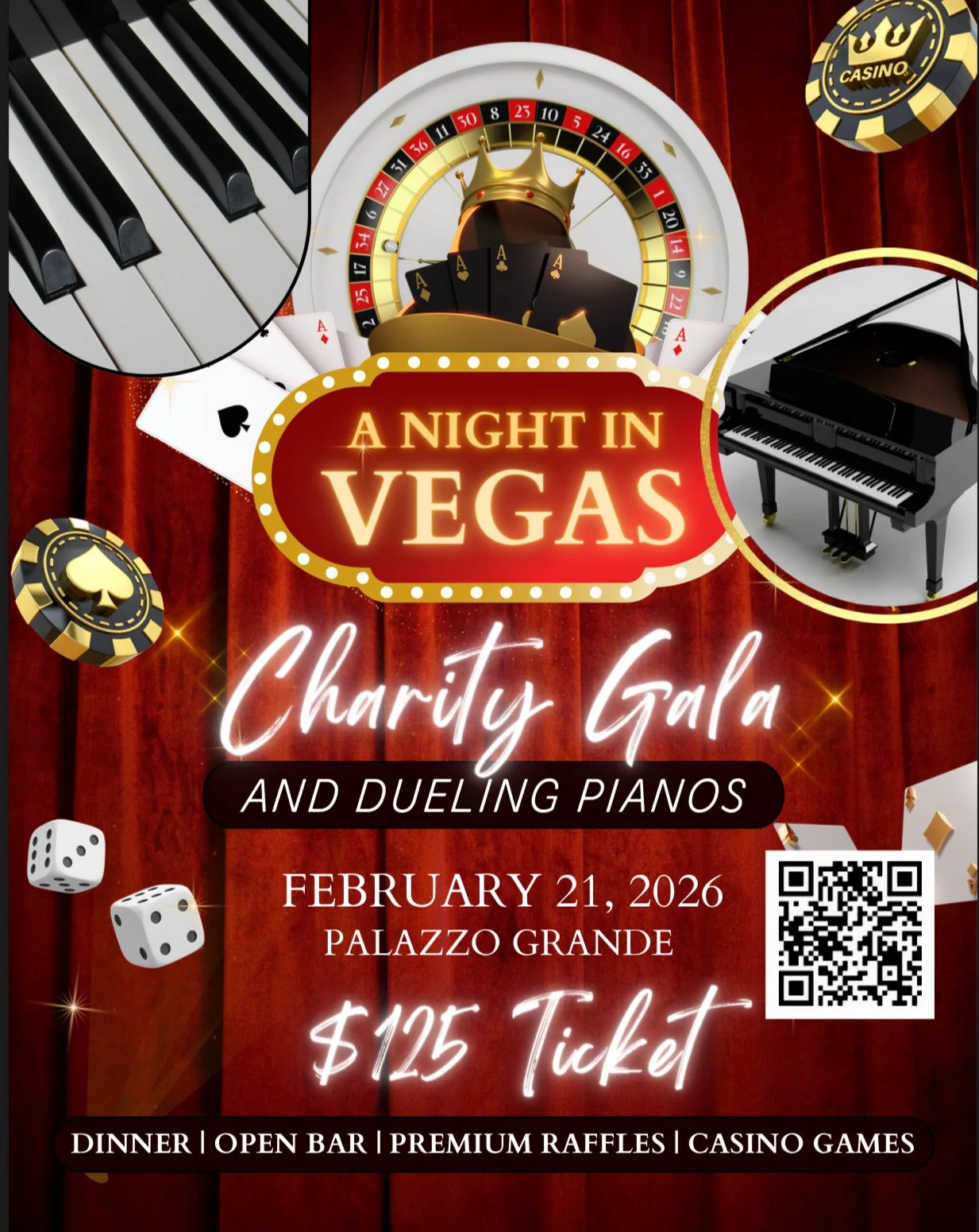 A Night In Vegas Charity Gala