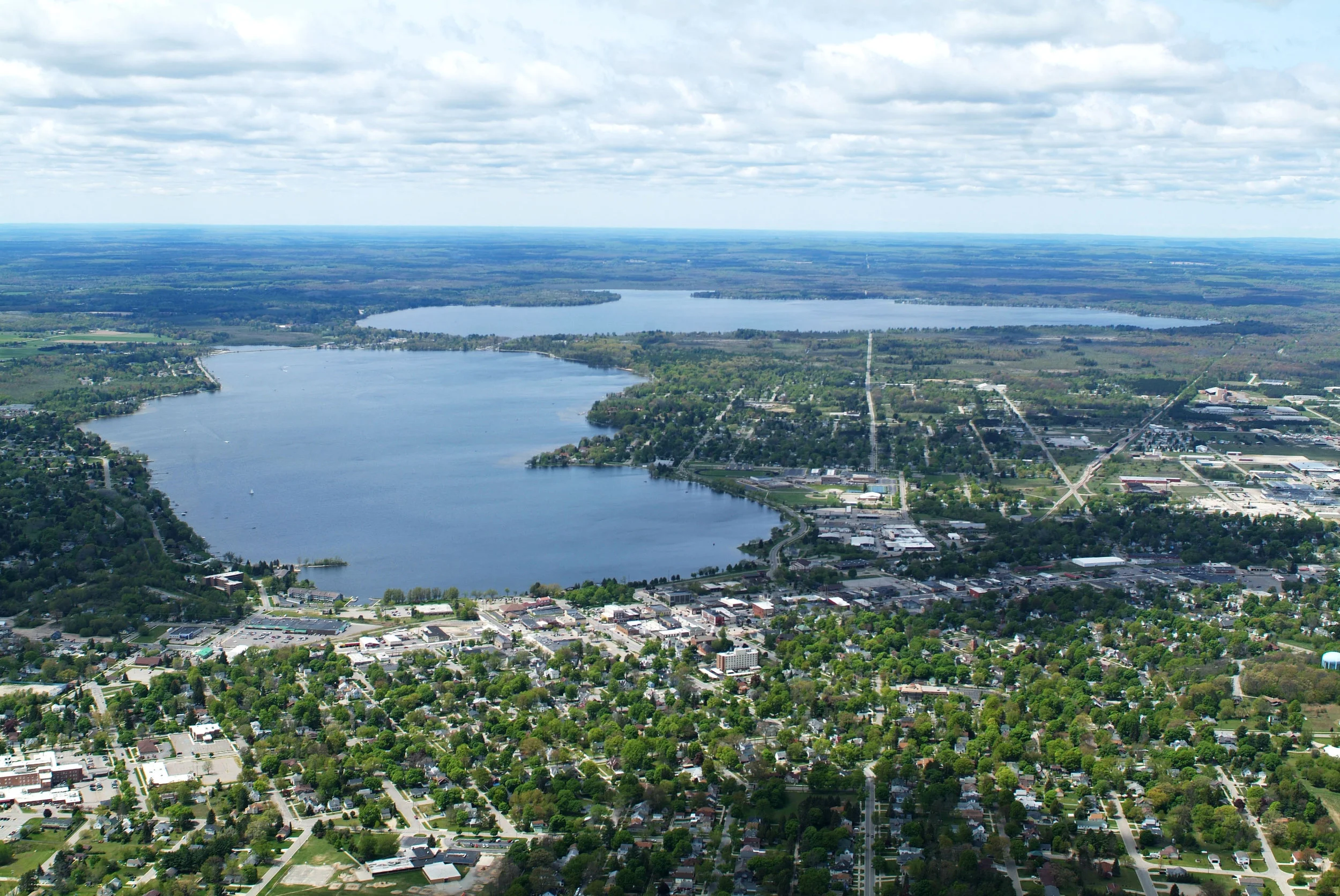 MICHIGAN Aerial Lakes — Schmidt Resources