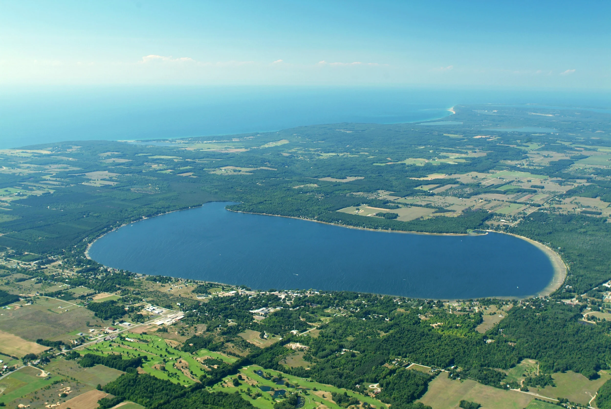 MICHIGAN Aerial Lakes — Schmidt Resources