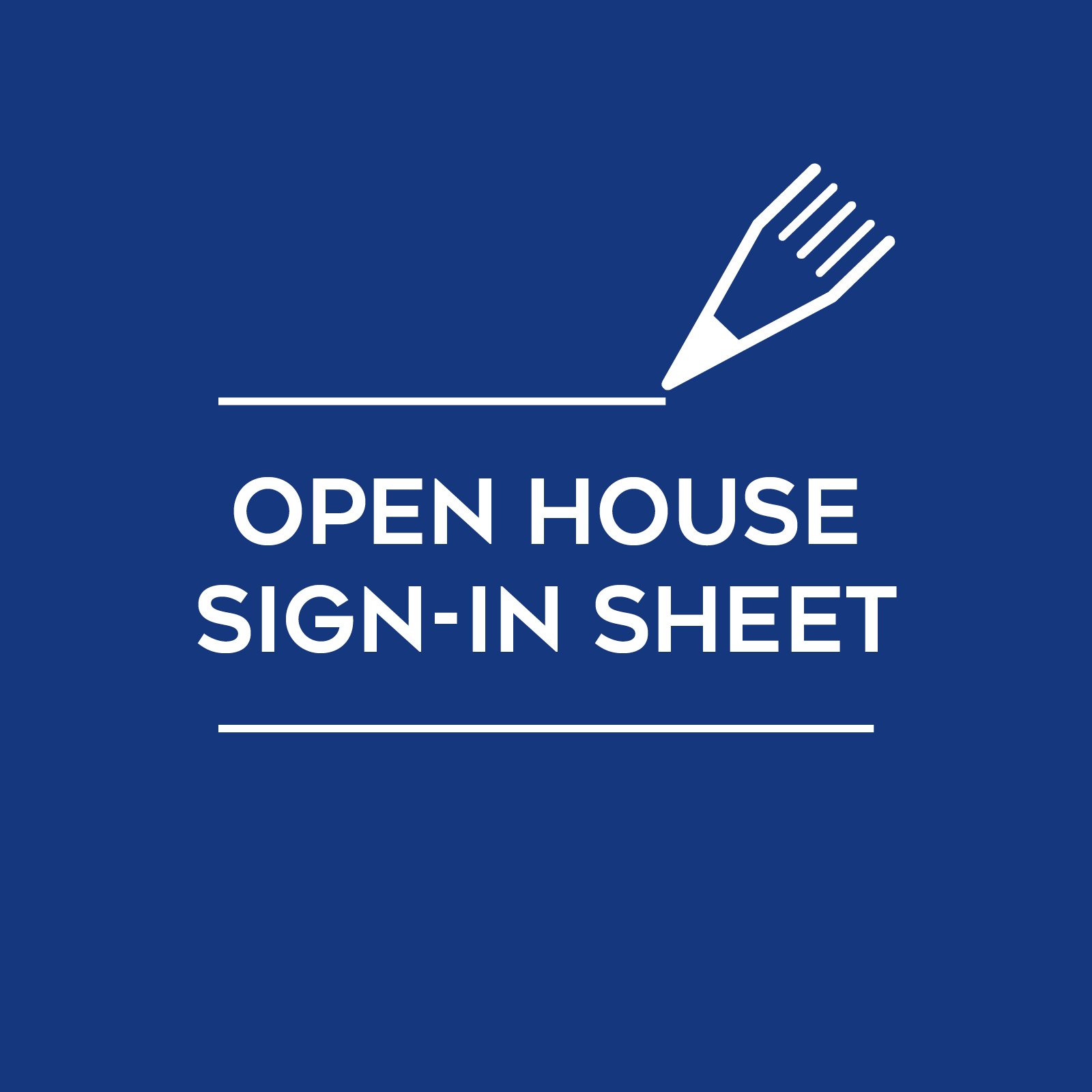 Open House Sign-In