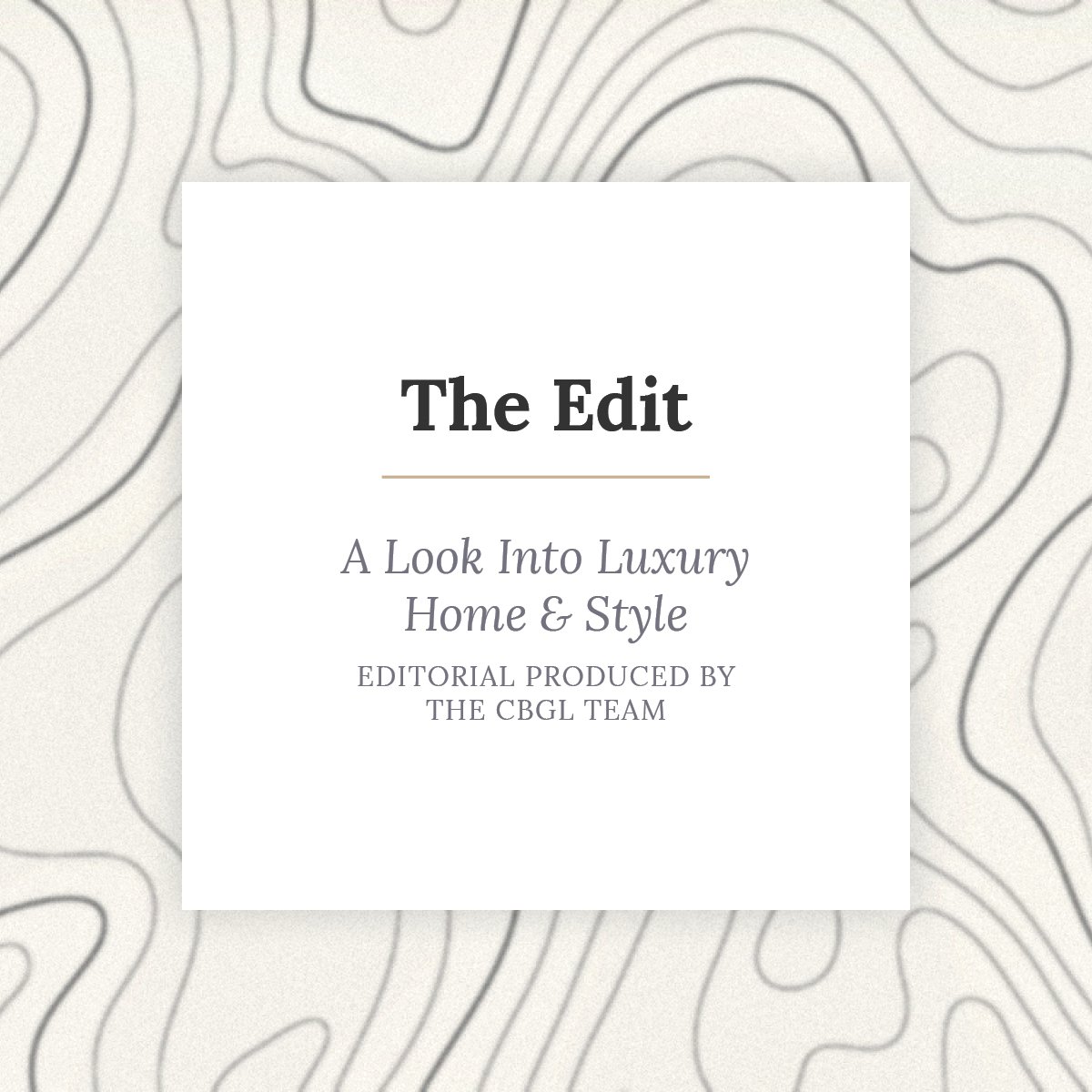 Luxury Editorial