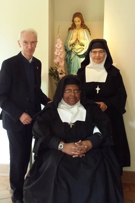 Fr. C. and Mother and SCT 2017.jpg