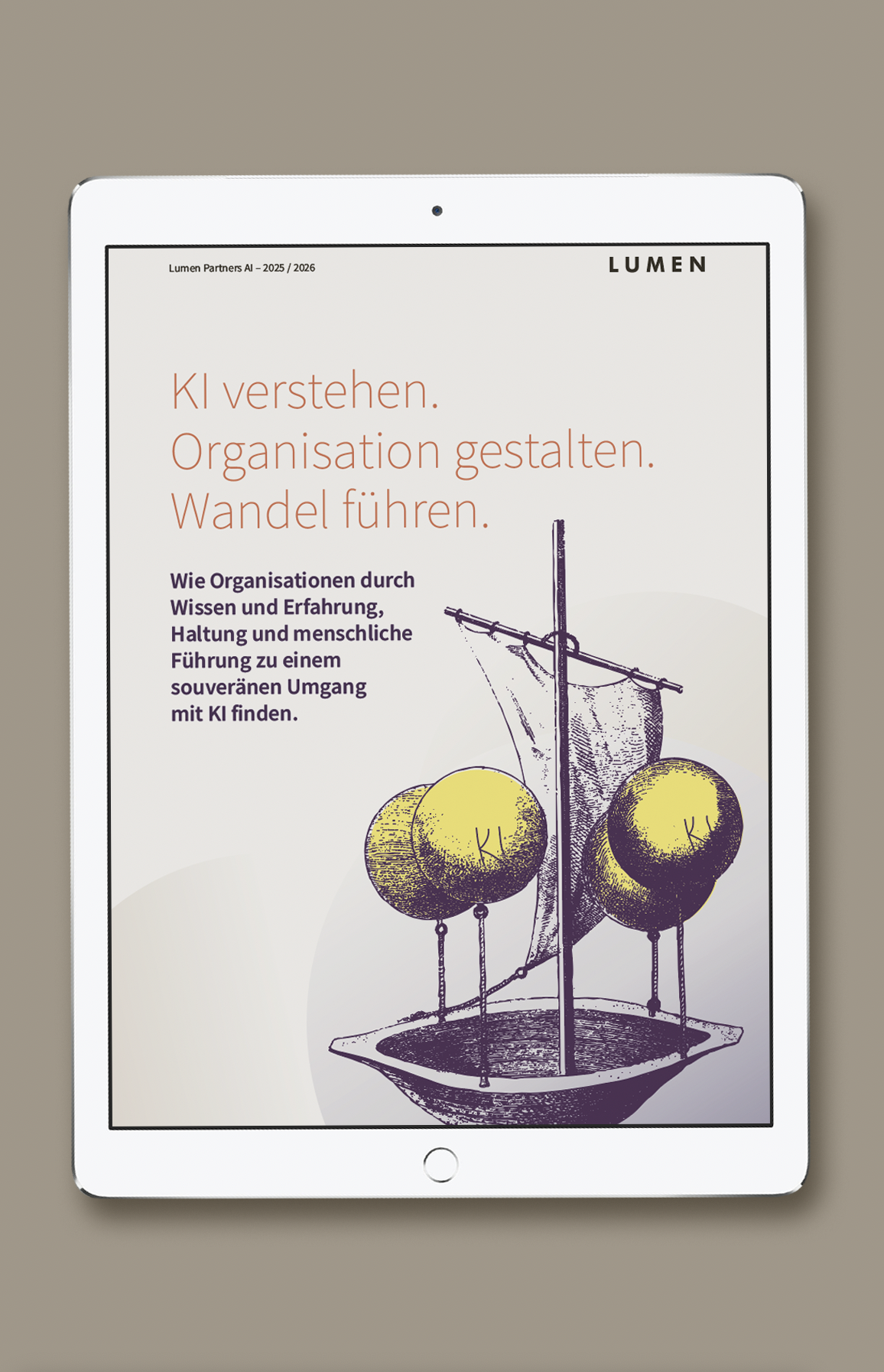 KI verstehen. Organisation gestalten. Wandel führen.