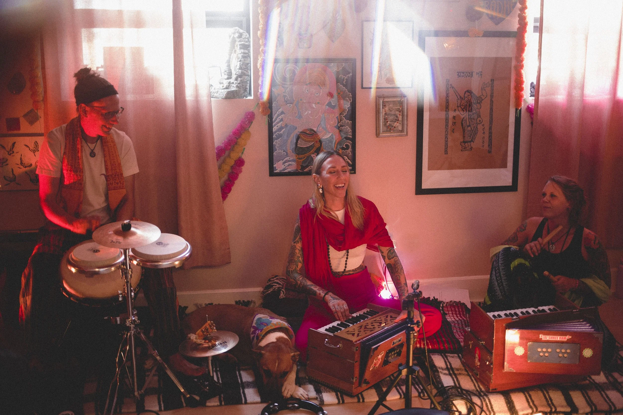 Community Kirtan at Hidden Yoga