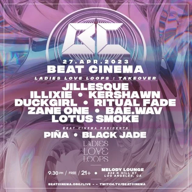 BC LIVE: EP 34 - LADIES LOVE LOOPS VOL. III x BEAT CINEMA @ Melody Lounge