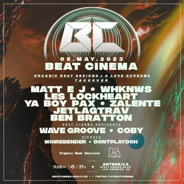 BC LIVE: EP 35 - Organic Beat Sessions x A Love Supreme | Beat Cinema