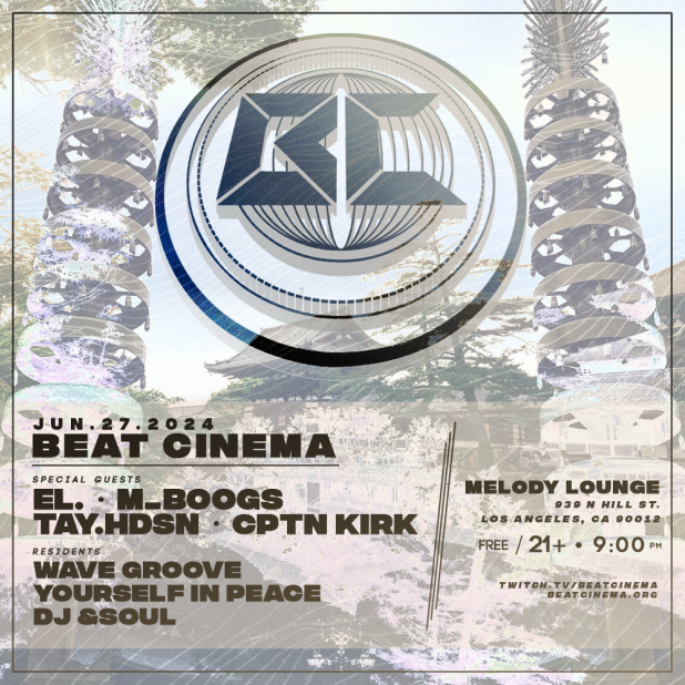 BC LIVE: EP 53 EL. + M_BOOGS + TAY.HDSN + CPTN KIRK + BC Residents @ Melody Lounge 