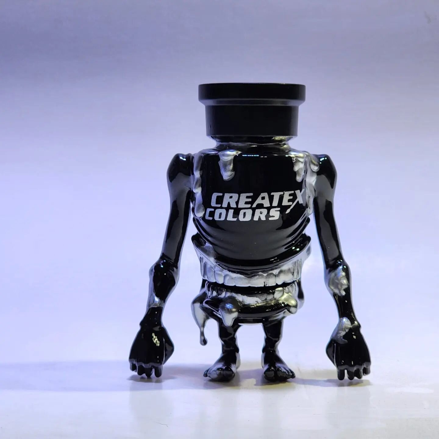 Vinny 2023 Open Category Submission !! @createxcolors @spraygunner

He is a used Quicksilver paint bottle monster , inspired by my leaky bottle 😜

Createx Autoborne Sealer Black, Createx UVLS 4053 High Gloss, Createx Wicked Quicksilver topped with a
