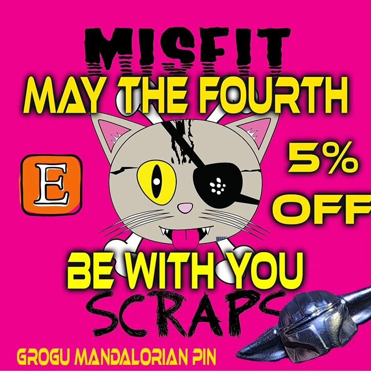 MAY THE FOURTH BE WITH YOU ! 
5% OFF SALE ON THE ETSY STORE !
Link in bio
#maythe4thbewithyou #may4 #may4sale #grogu #dingrogu #mandalorian #themandalorian #beskar #grogupin #mandalorianpin