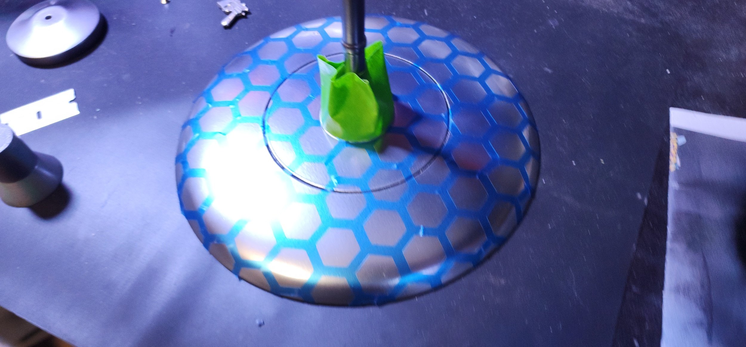 Aerial Vinyl applied 