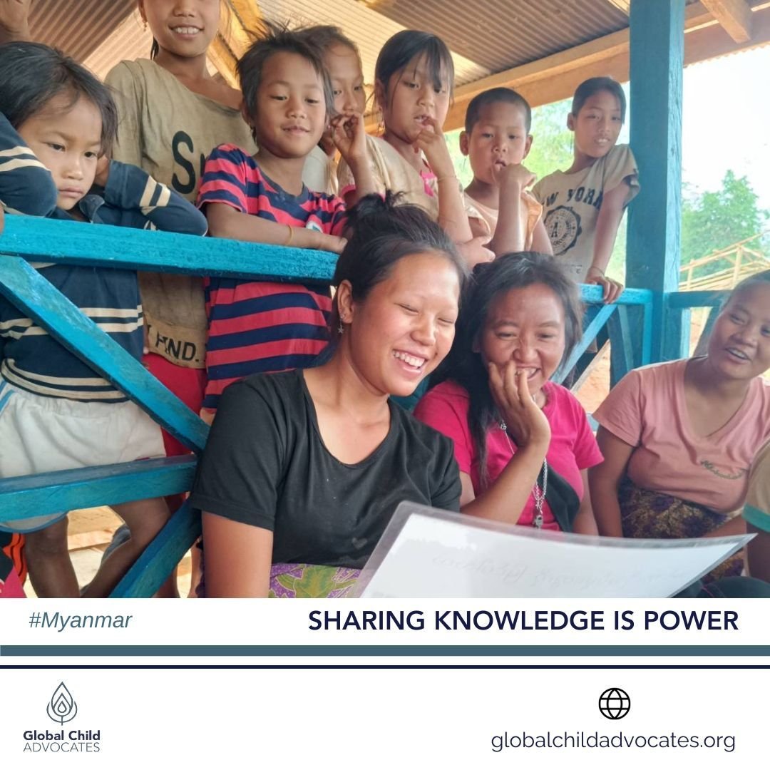 The more you know, the more empowered you become. When mothers and children learn together, they become stronger, together. GCA seeks to equip and empower families just like these in Myanmar, to combat the root causes of abuse, social orphanhood, and