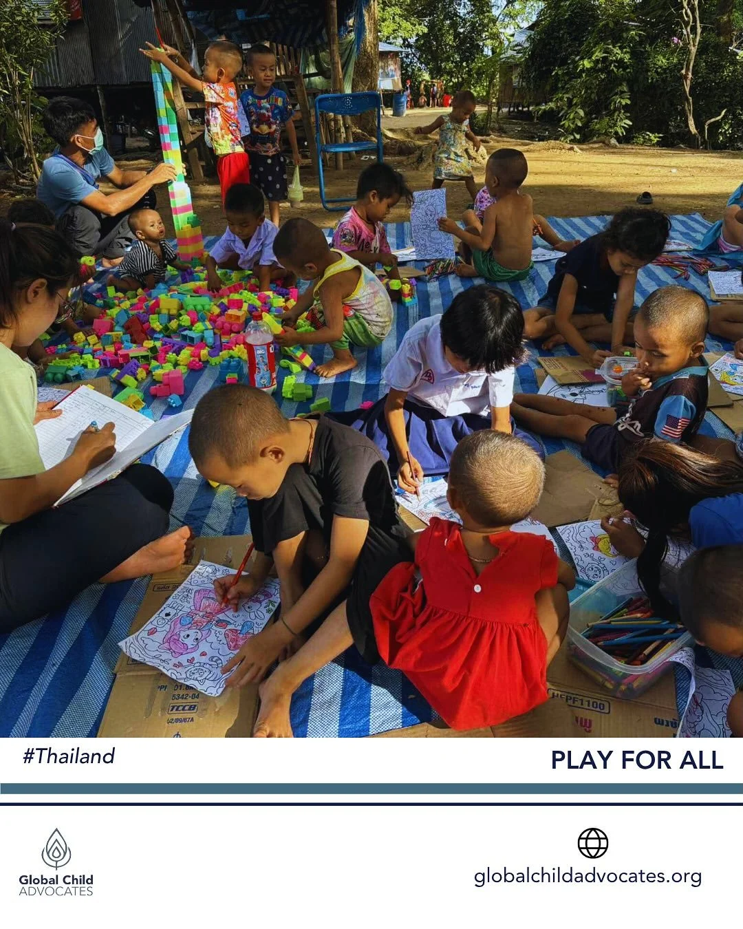 Bringing Joy to Little Hearts ✨

Every week, we visit a small community where 30&ndash;40 children gather to learn, play, and smile together. With no playground nearby and families working hard to make ends meet, we bring the fun right to their doors