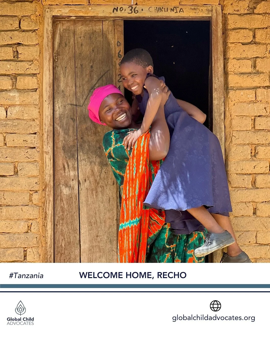 Today, we witnessed a pure joy. 

Seven-year-old Recho is back where she belongs; in the arms of her mother, wrapped in love, safety, and hope. In this moment, captured in two simple photographs, you can see two beautiful smiles: a mother holding her