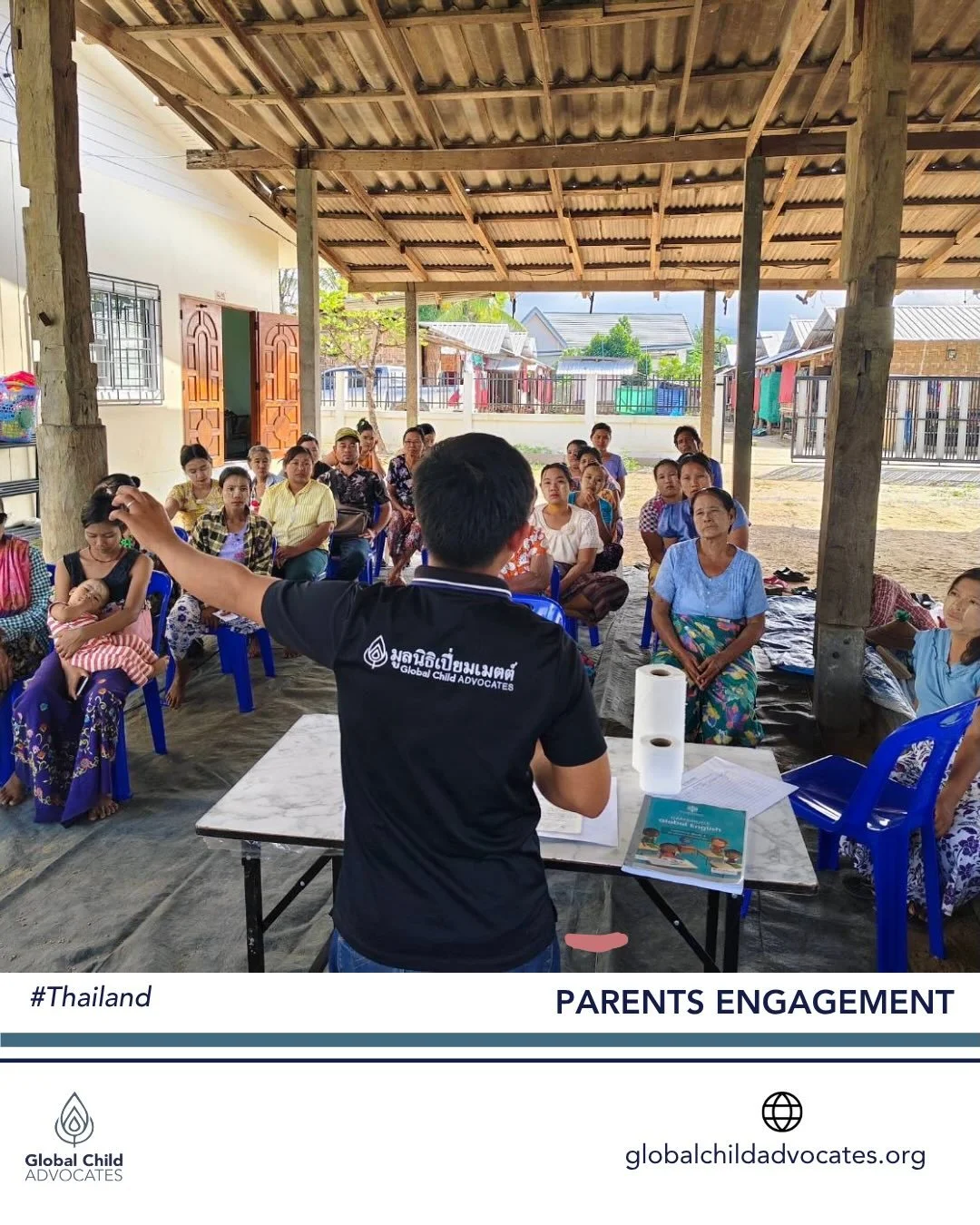 Last week, we met with parents in the Mae Ku Laung community to share about our upcoming after-school activities. Together, we talked about how to support children from Grade 1 to 6 in their education.
We are grateful to finally begin putting our pla