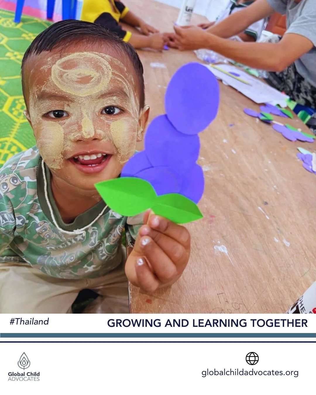 This month, the children are learning the alphabet, fruits and vegetables through colorful crafts! For children, these creative lessons are the building blocks for a brighter tomorrow.

We love seeing their joy and progress every single day!
Thank yo