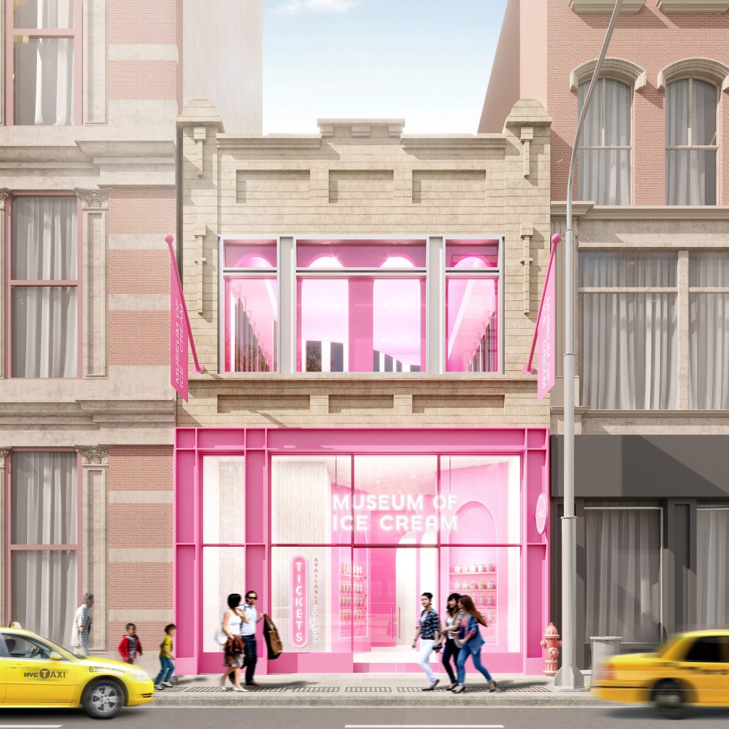 THE PLANNED MUSEUM OF ICE CREAM FLAGSHIP AT 558 BROADWAY. IMAGE: MUSEUM OF ICE CREAM