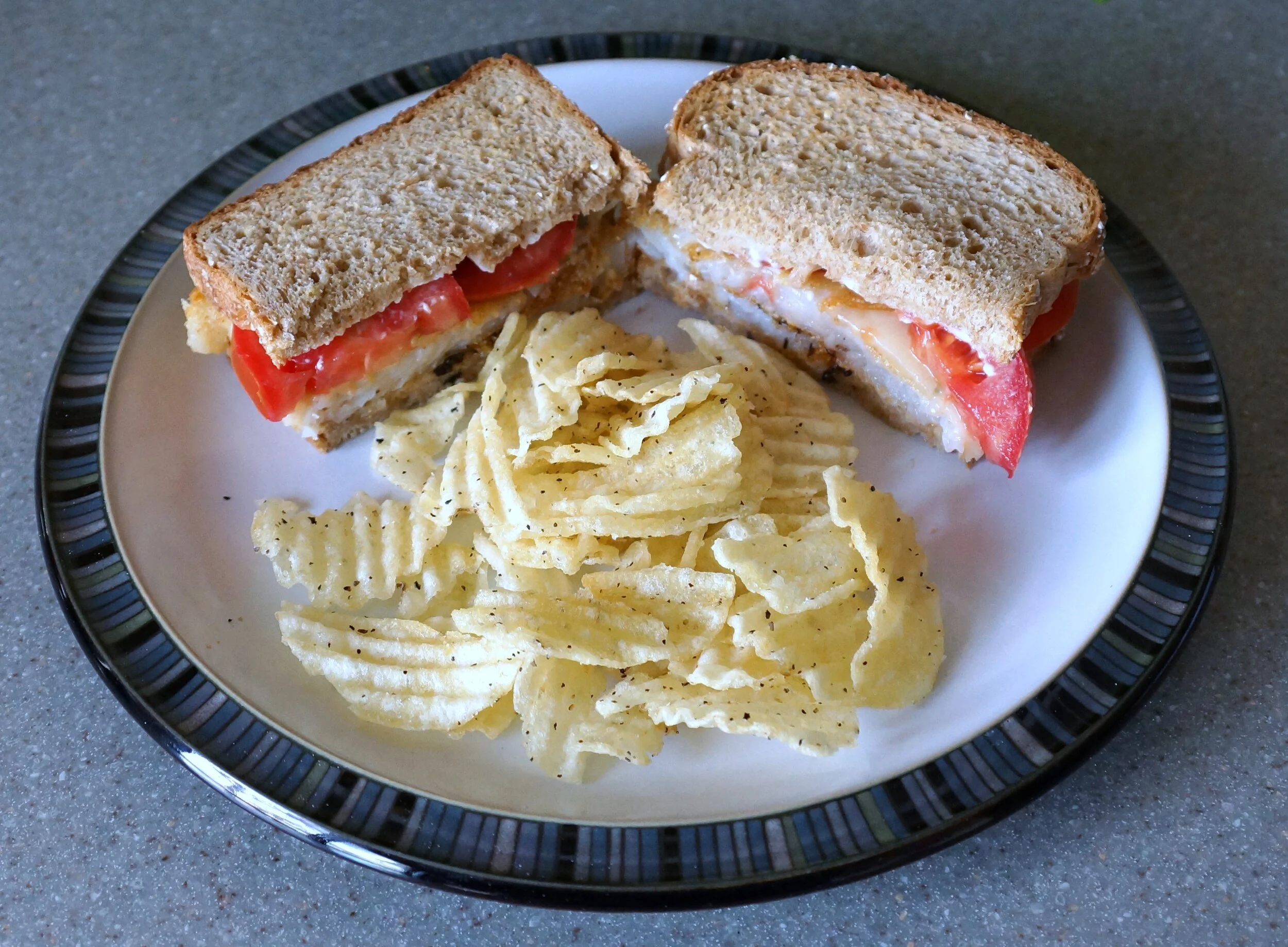 Walleye Fish Sandwich