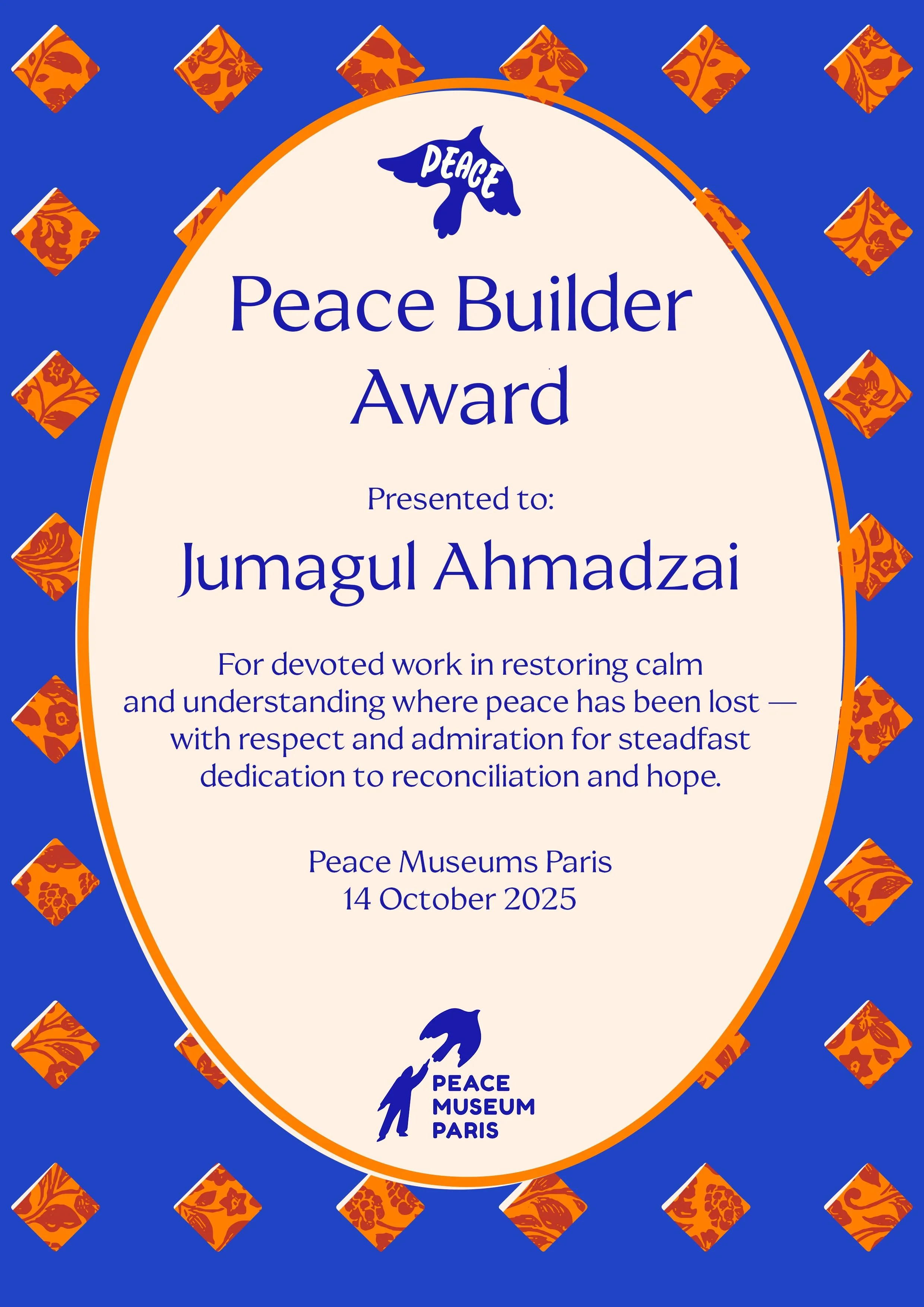 Peace builder Jumagul.JPG
