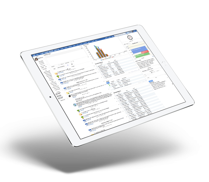 Contact activity feed for X2CRM