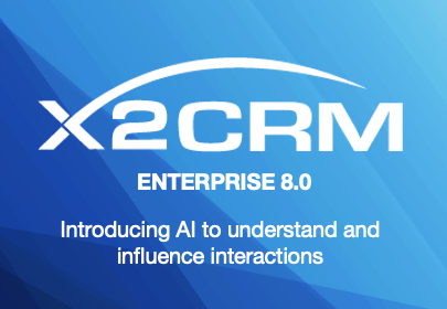 X2CRM 8.0 Announced