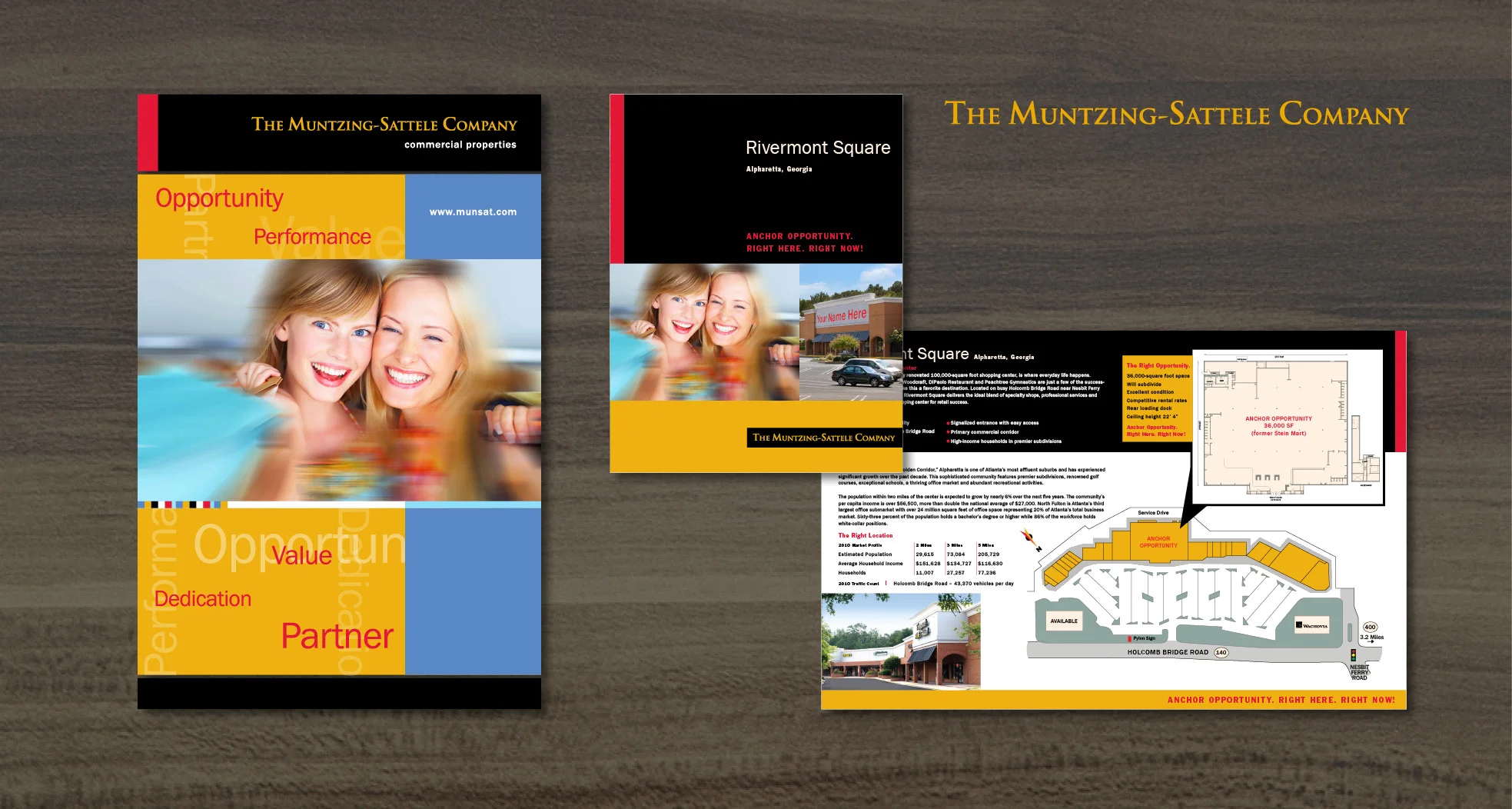  Muntzing-Sattele Banner &amp; Project Brochure 