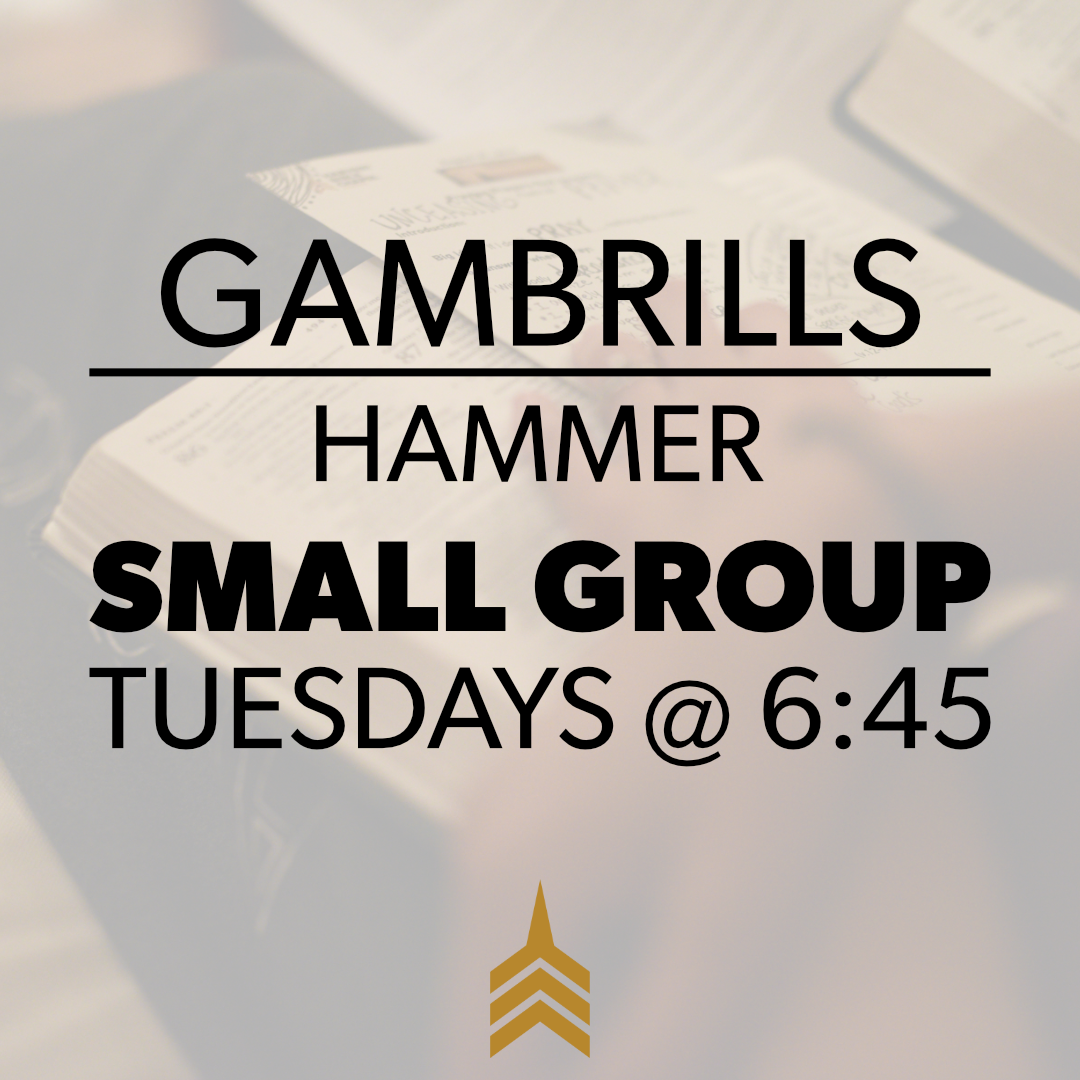 Gambrills-Hammer Small Group