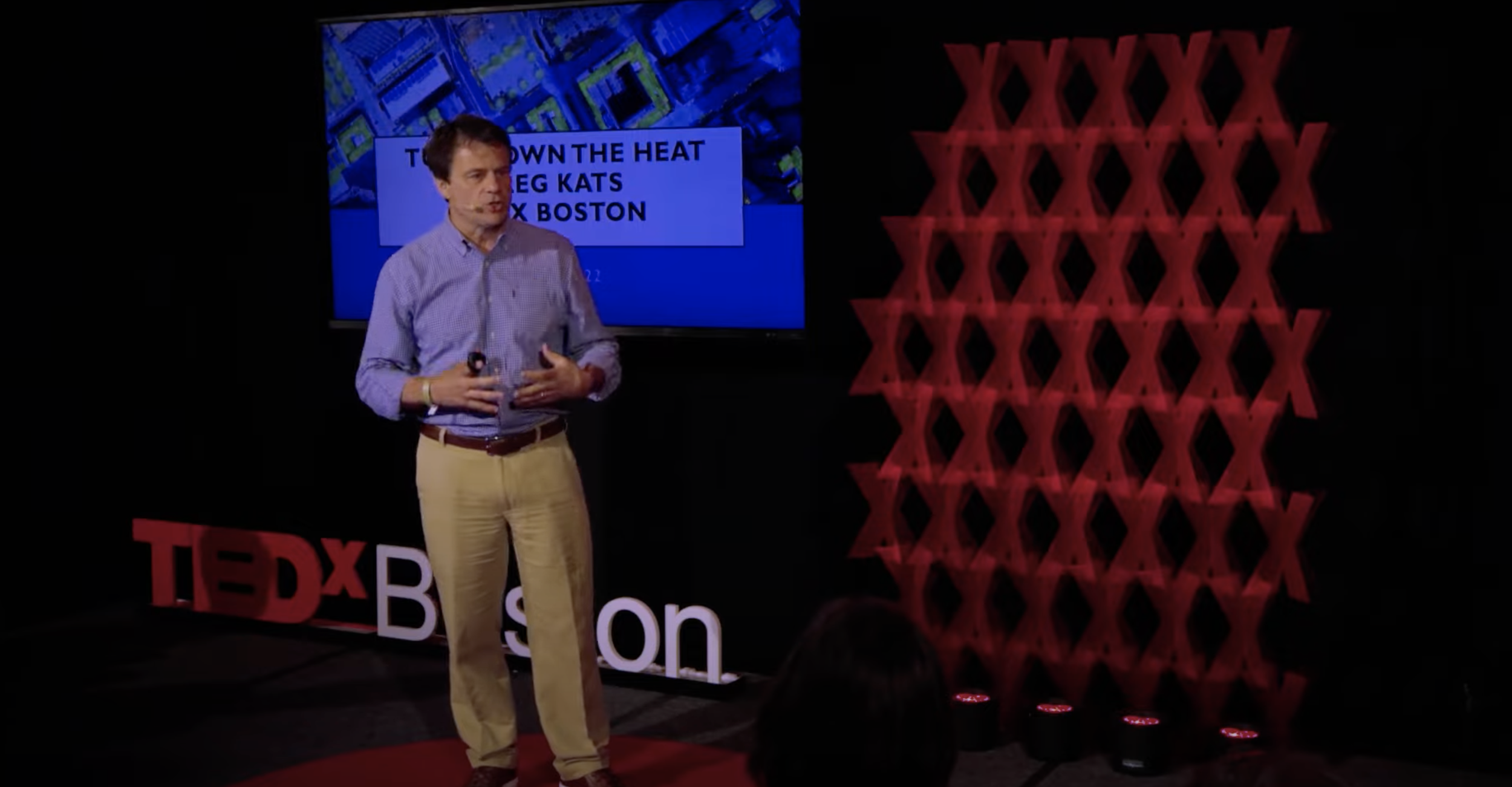 TEdxBoston Creating citywide cooling systems to slow global warming