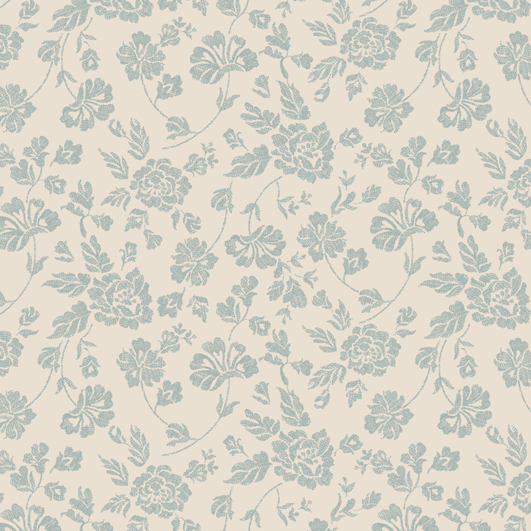 Garden Brocade English cottage floral wallpaper pattern from the Where Roses Live collection by rePaperedShop.