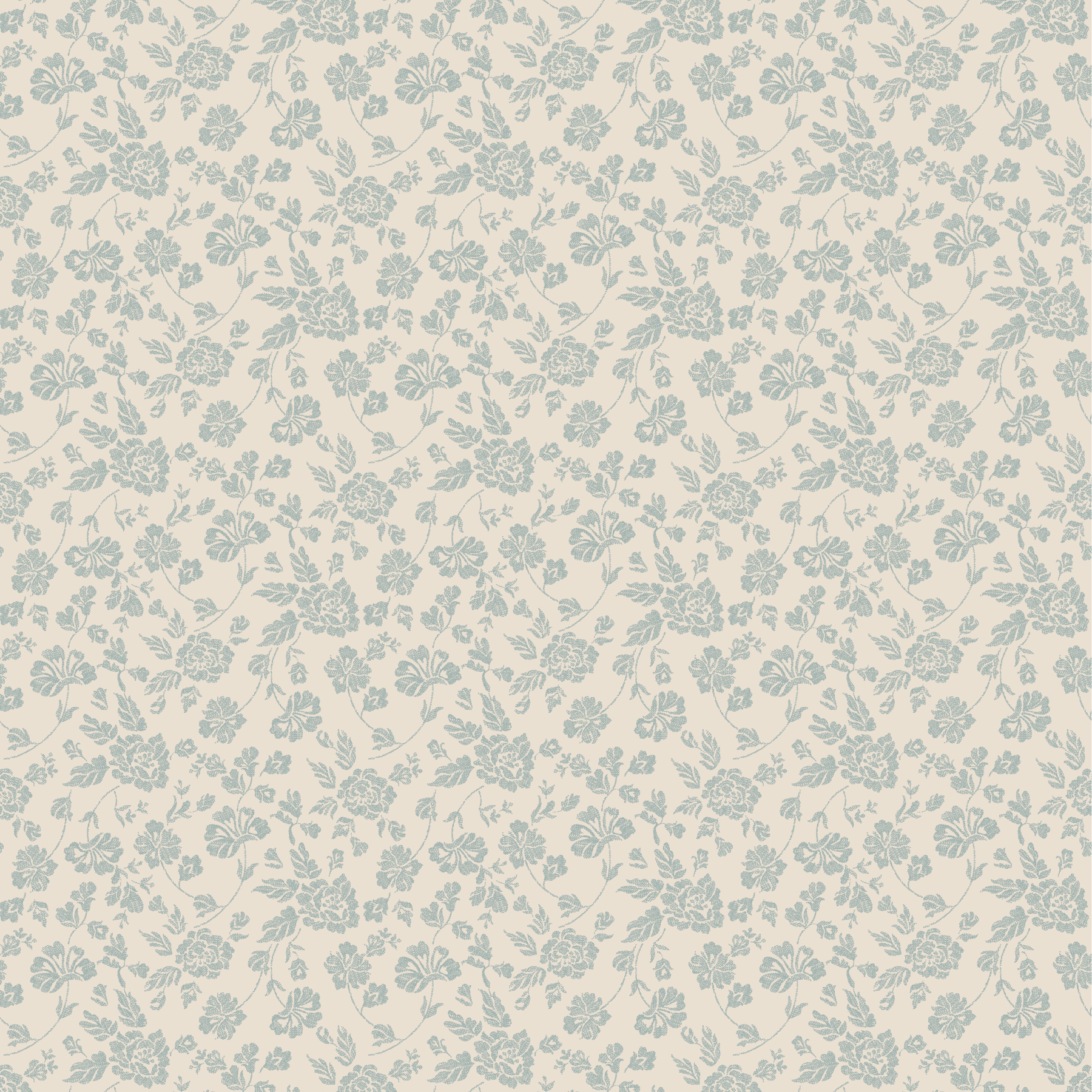 Garden Brocade English cottage floral wallpaper pattern from the Where Roses Live collection by rePaperedShop.