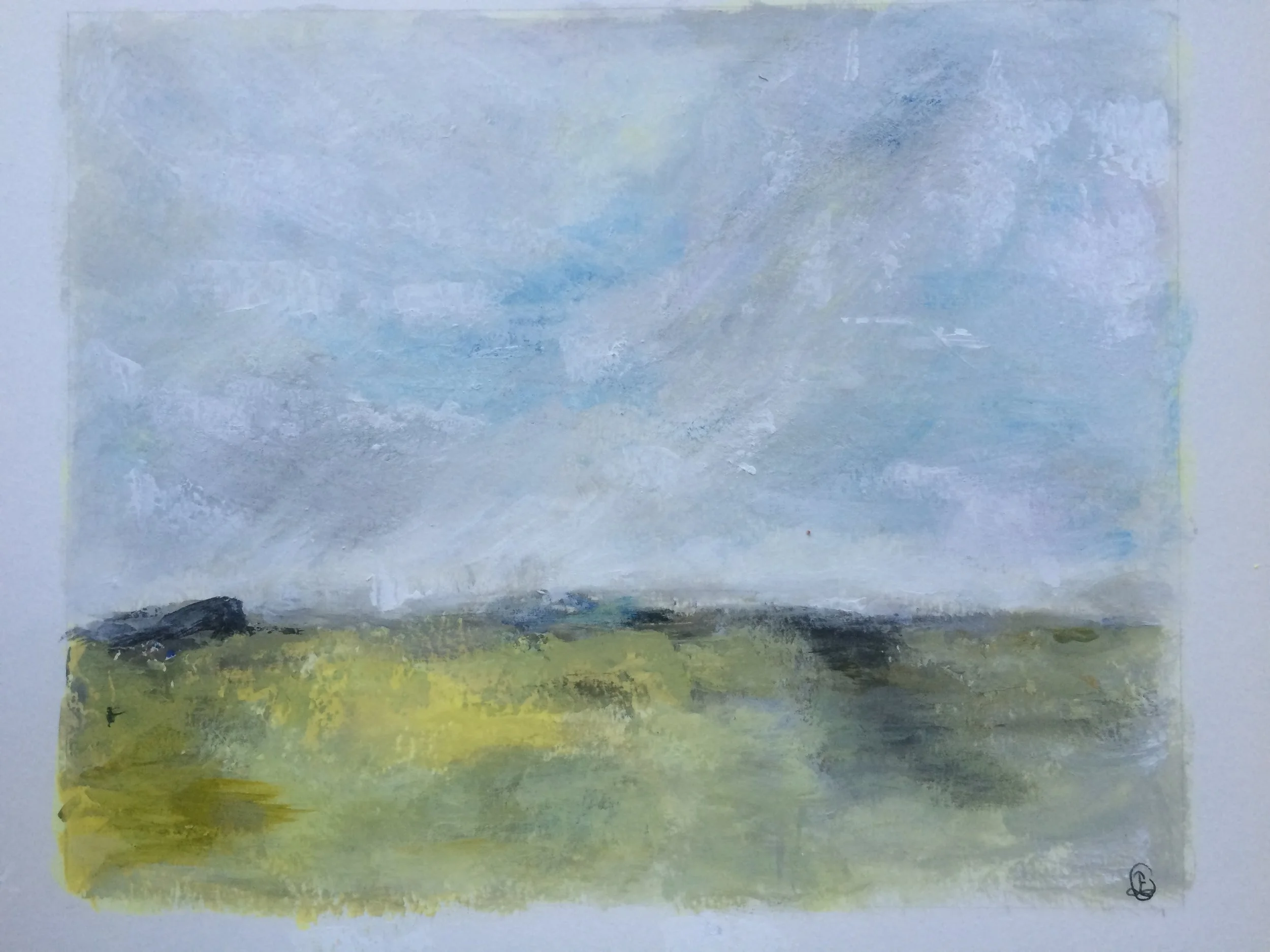 Where Land meets the Sky