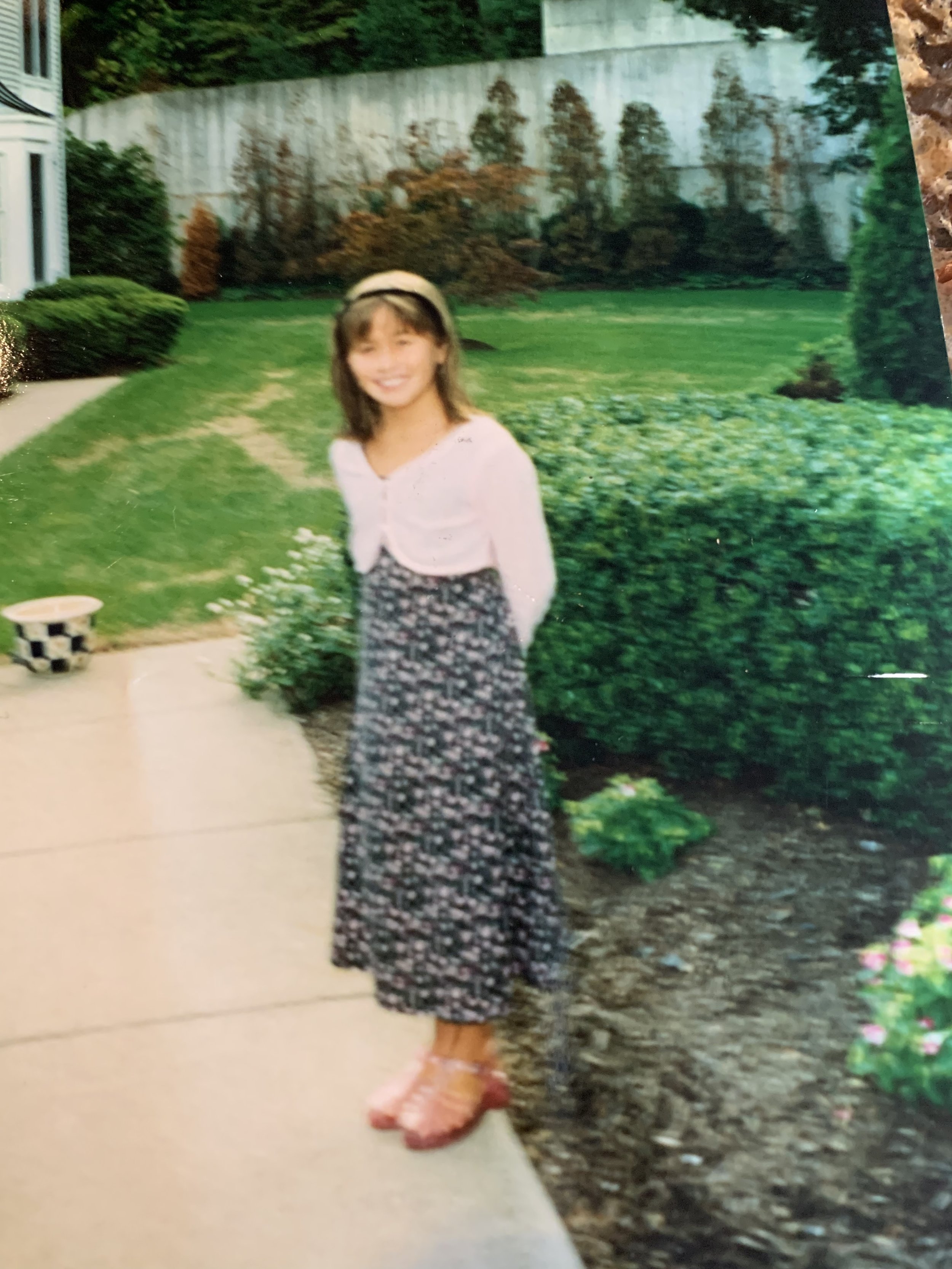 Some ill-advised back-to-school fashion from my own elementary school days. Check out those jellies!