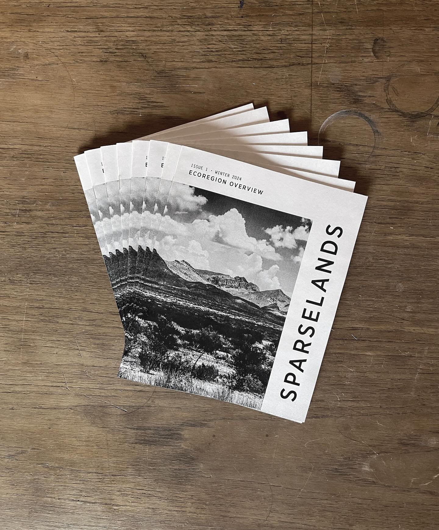 launched a lil love letter to the chihuahuan desert in zine format: @sparselands