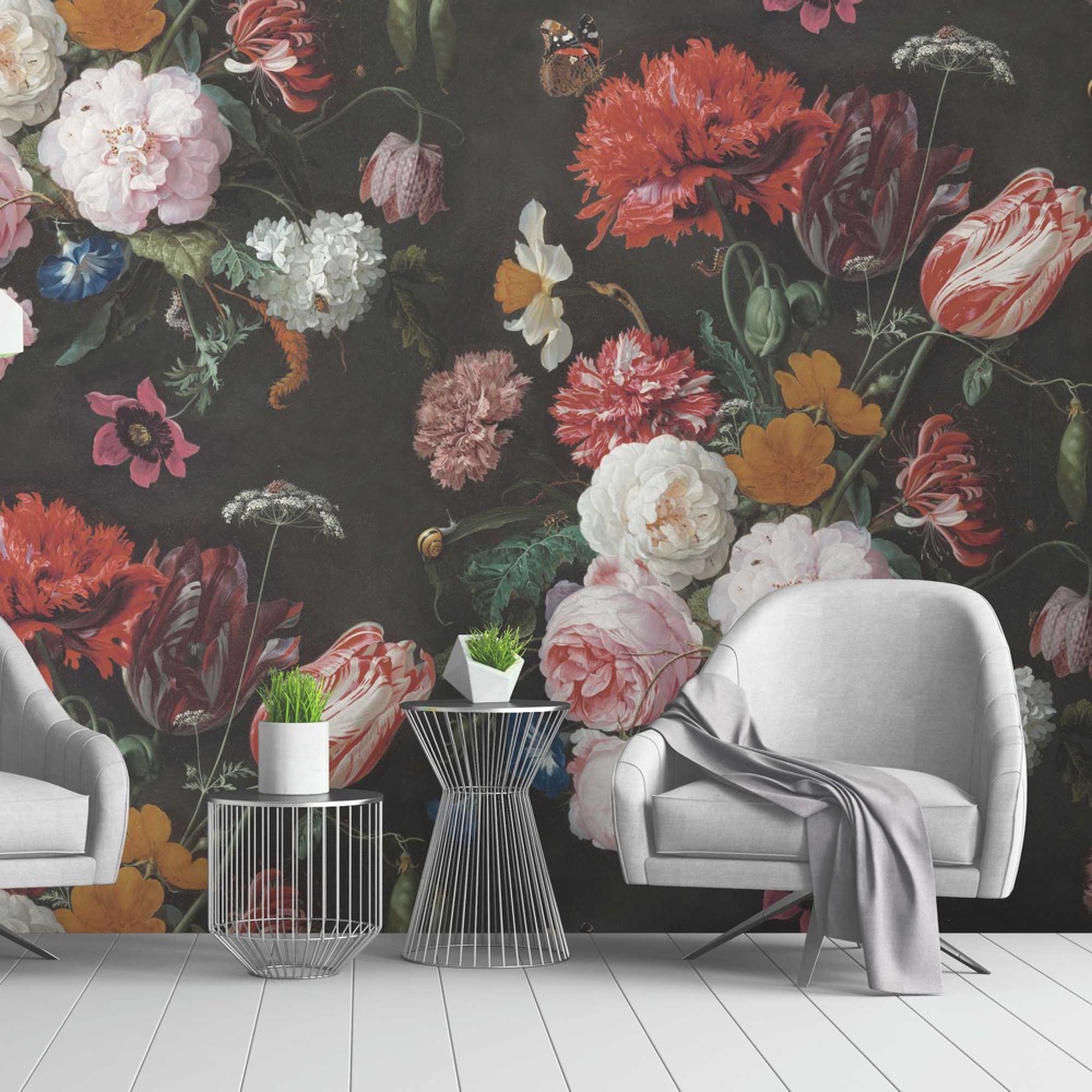    Twilight Garden Wallpaper, proudly made in Lancashire by Woodchip and Magnolia,    £195,  www.woodchipandmagnolia.co.uk  