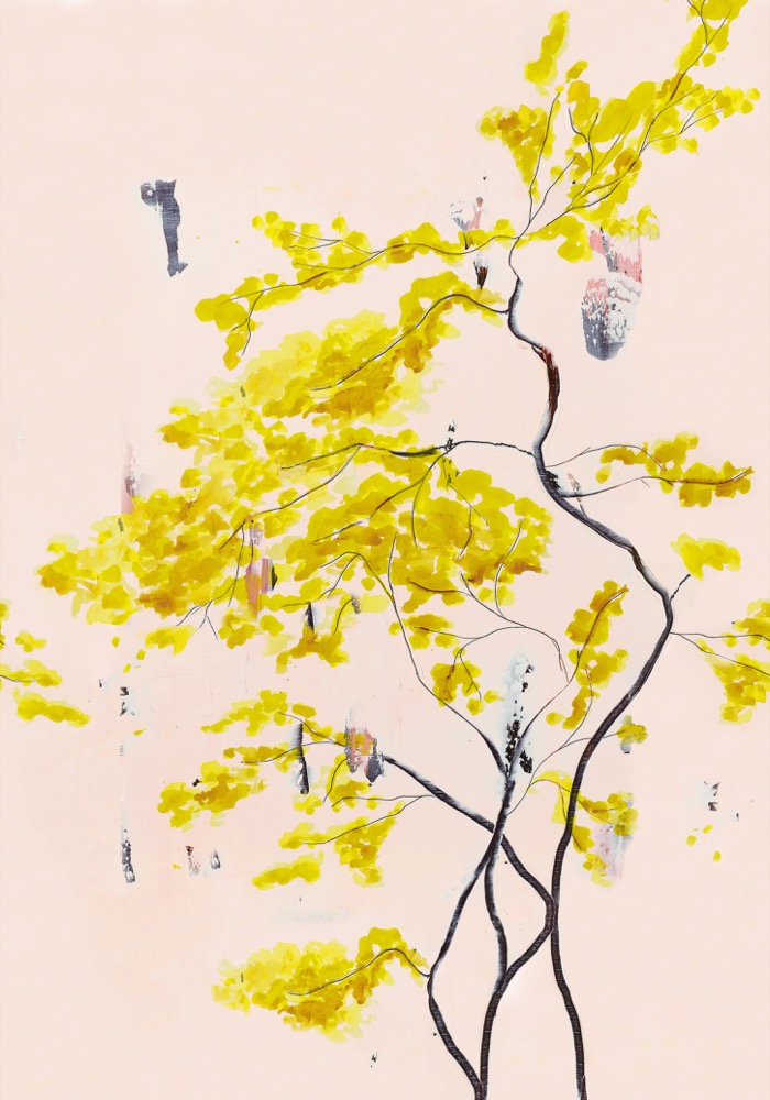    Chinese Tree Mural Wallpaper    £395,  www.annajacobsart.com  