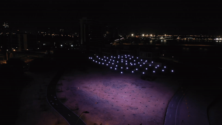 Breathtaking Aerial Light Show Marks Queen Elizabeth’s First Christmas in Australia