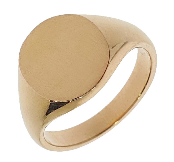 6A. Ritchie 9ct Rose Gold Signet Ring .png