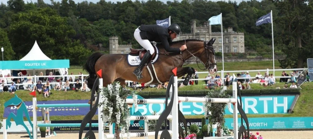  Grand prix winner David Simpson and Foudre F are pictured on their way to victory  