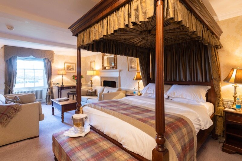 Cavendish Hotel Baslow, Hartington Suite, Lounge _ Bed (3).jpg