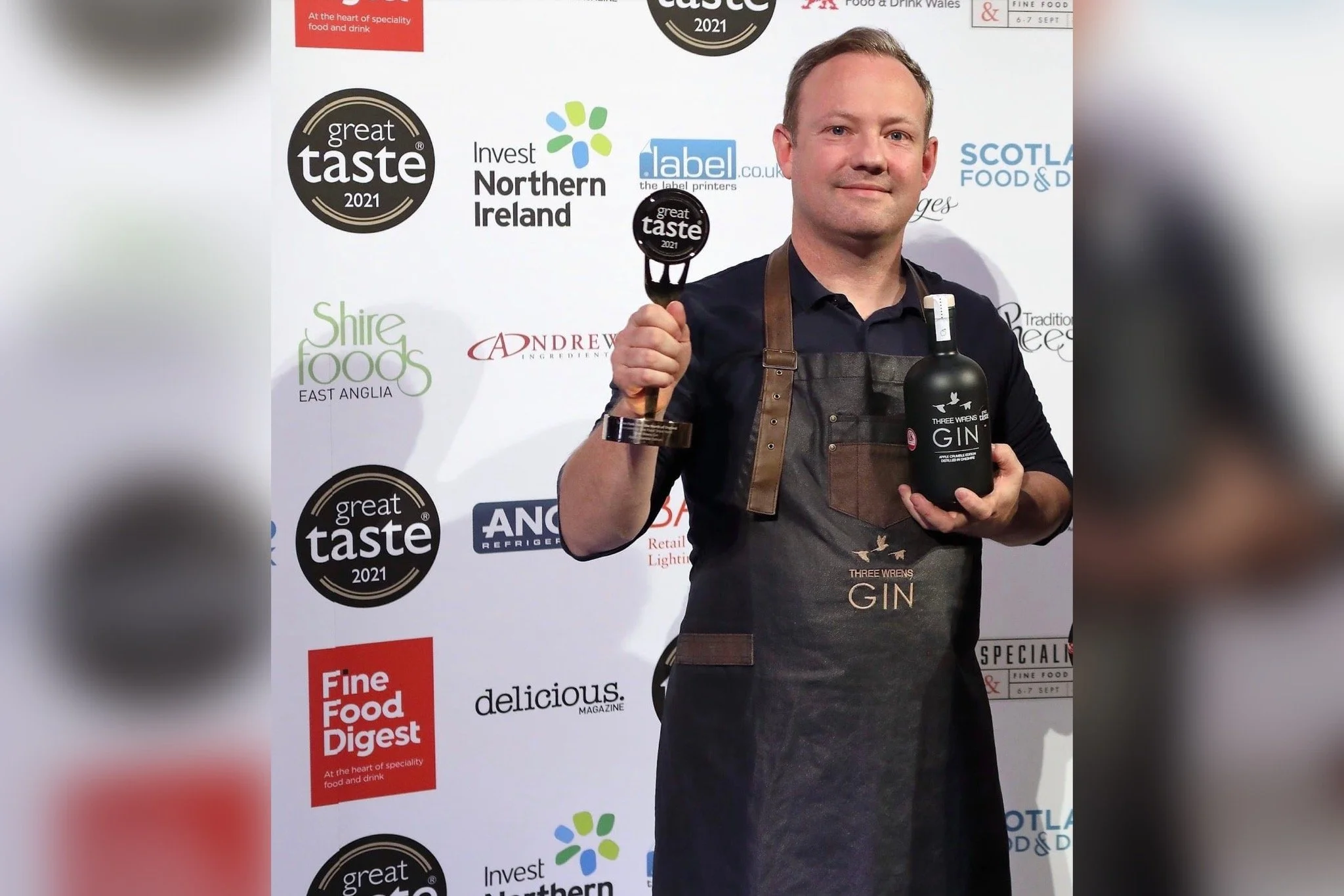 Three Wrens Gin Amongst World's Best with Two Top Award Wins