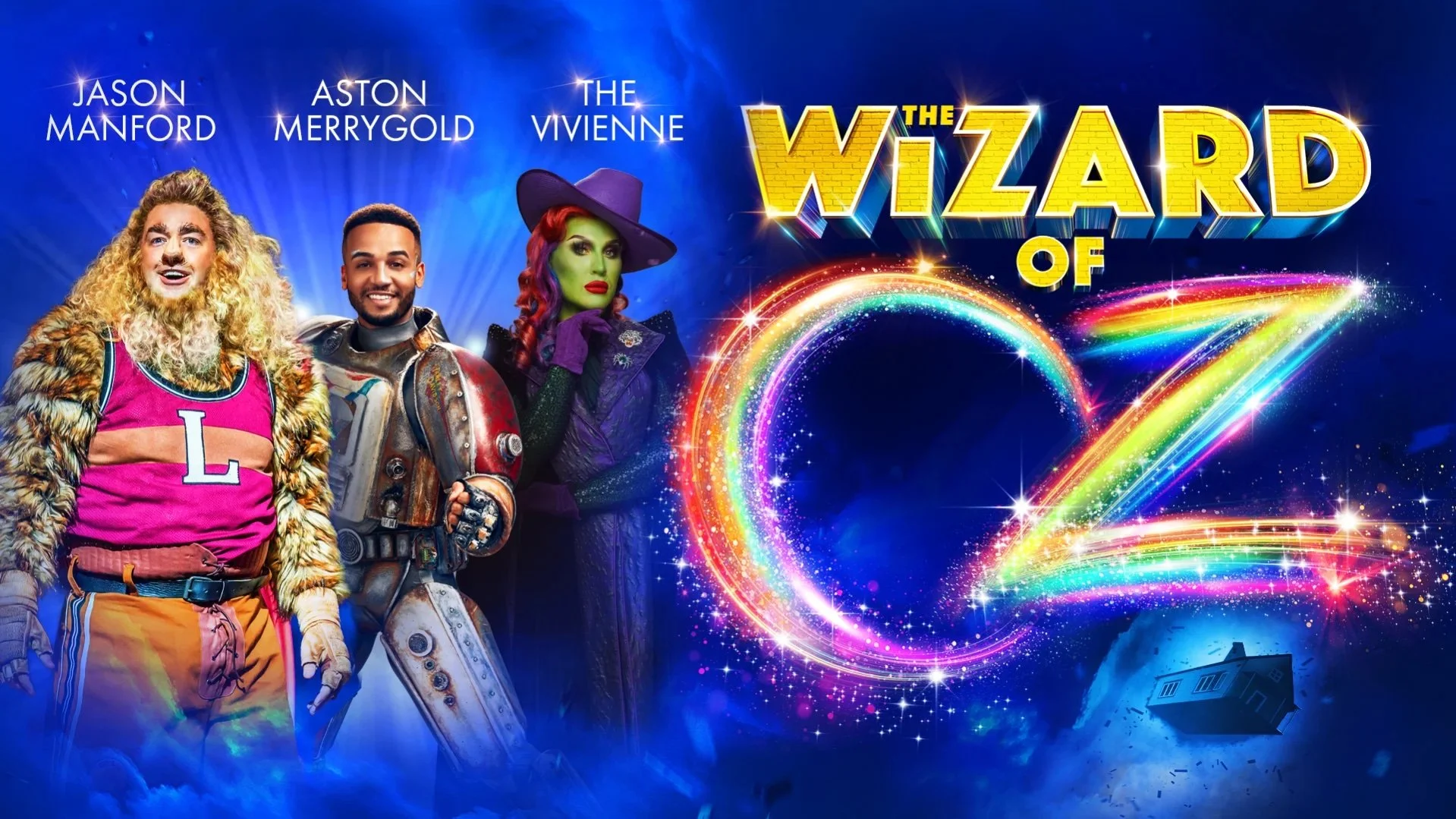 JLS star Aston Merrygold is off to see the wizard as The Tin Man in The Wizard of Oz