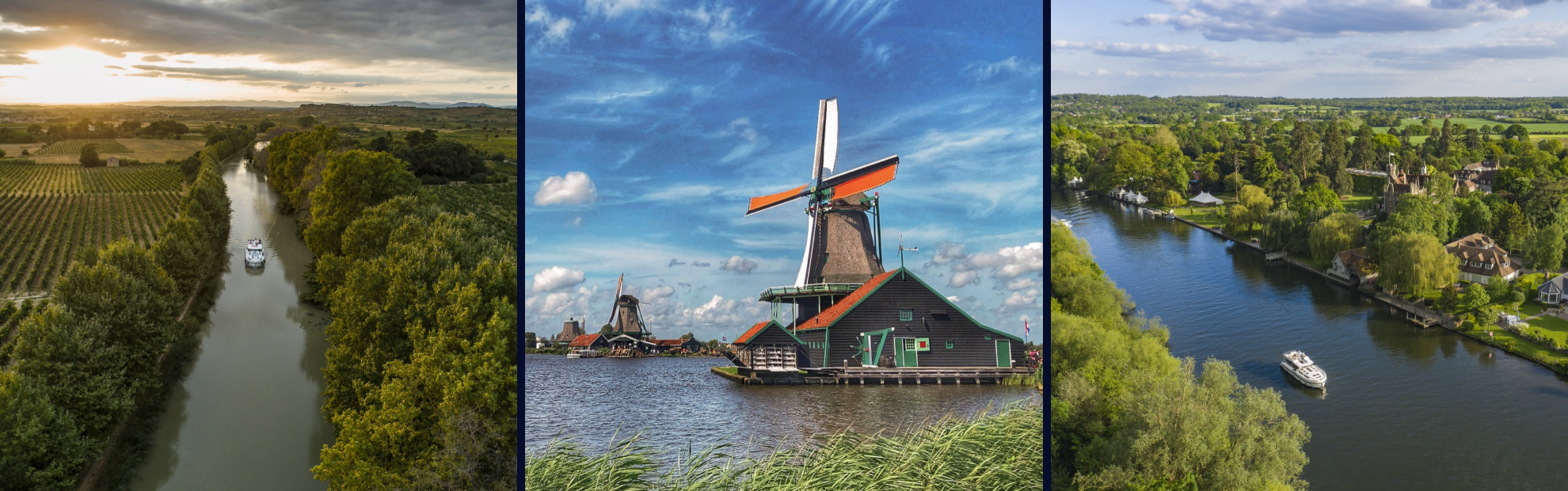 3 of the Best... Le Boat’s self-drive boating holidays