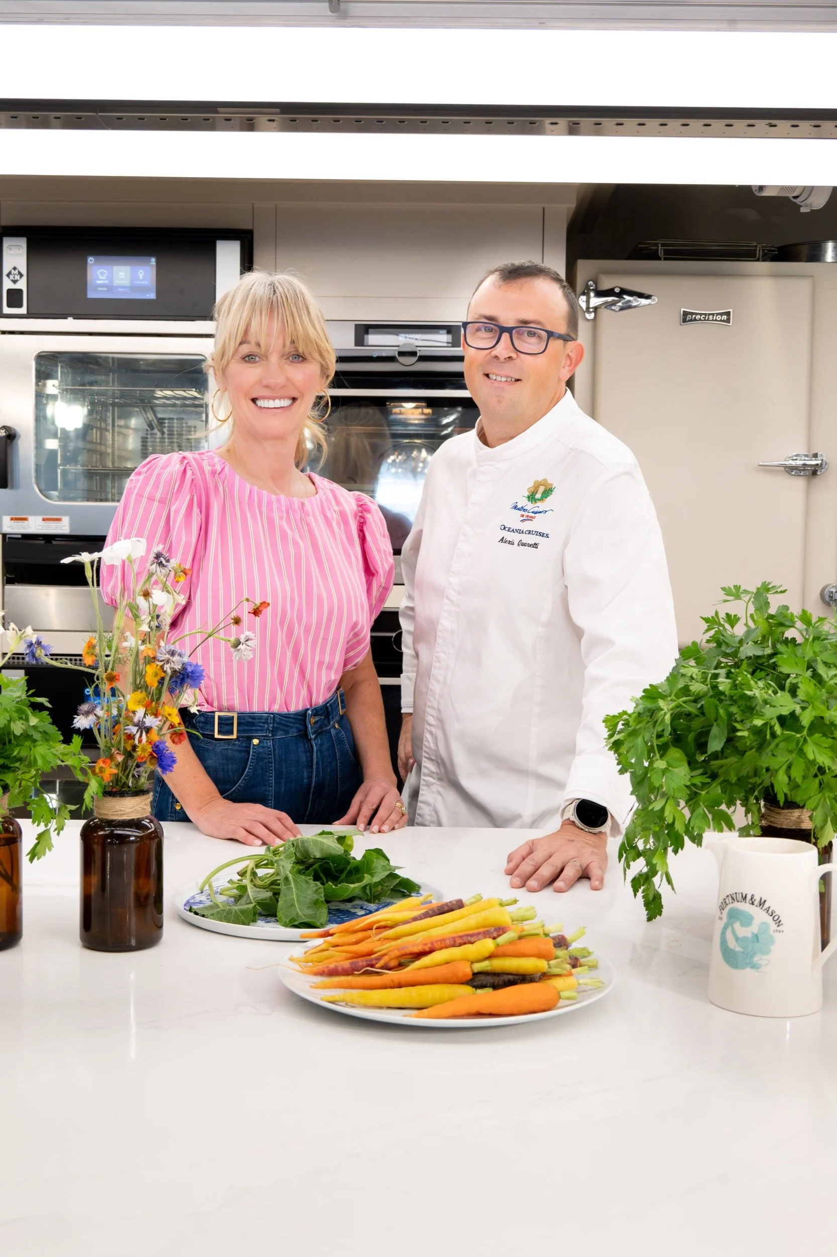 Clodagh McKenna and Alexis Quaretti, Oceania Cruises executive culinary director 2.jpg