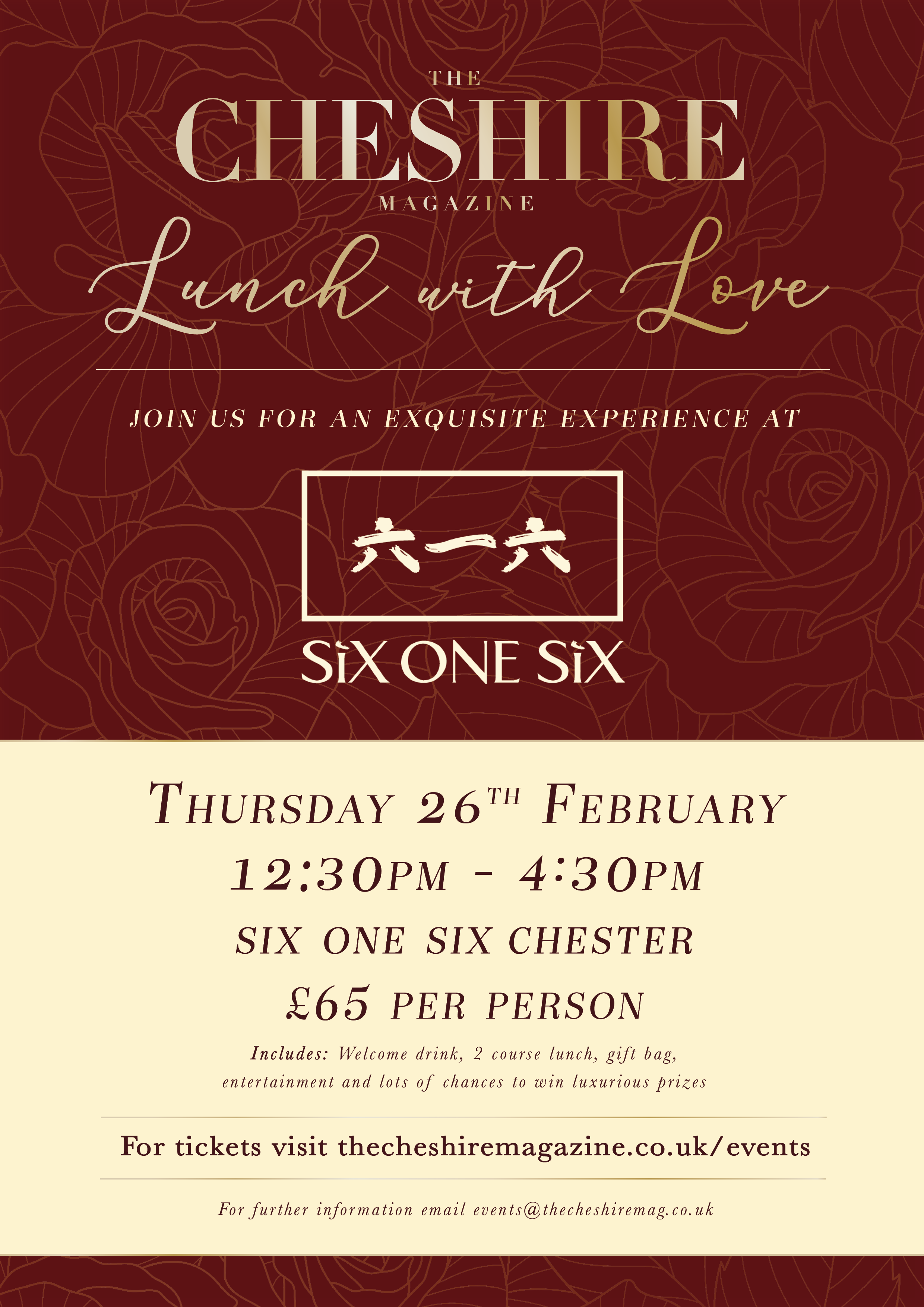 The Cheshire Magazine Lunch with Love