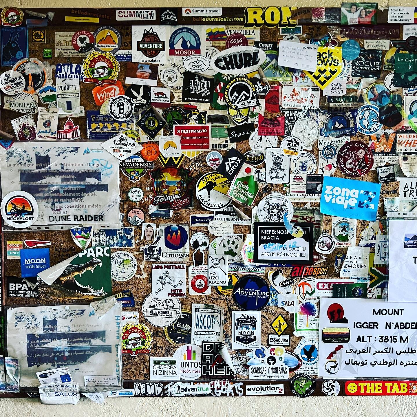 Can you spot the 2 @moonguides stickers???

While I am hanging out at the Toubkal Refuge, I thought I would add to their sticker board.