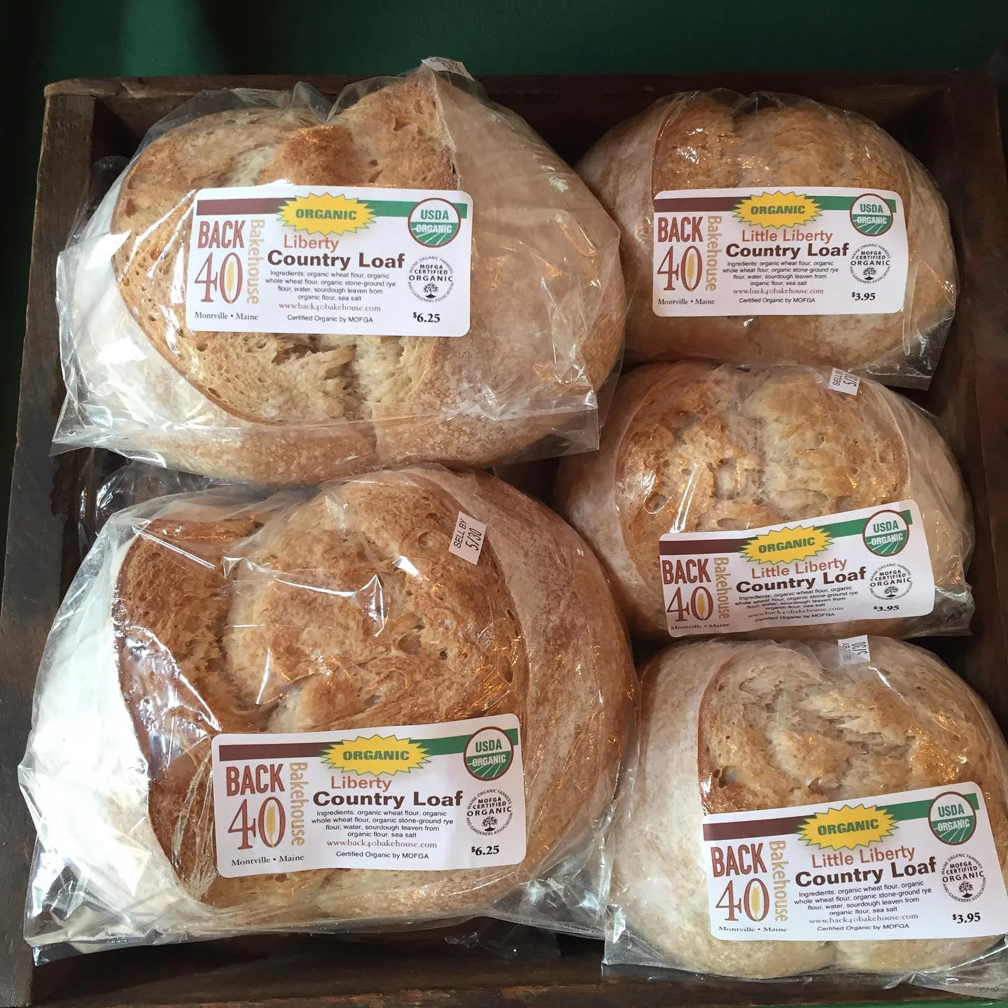 We've got Super Fresh Back 40 Bake House Bread 