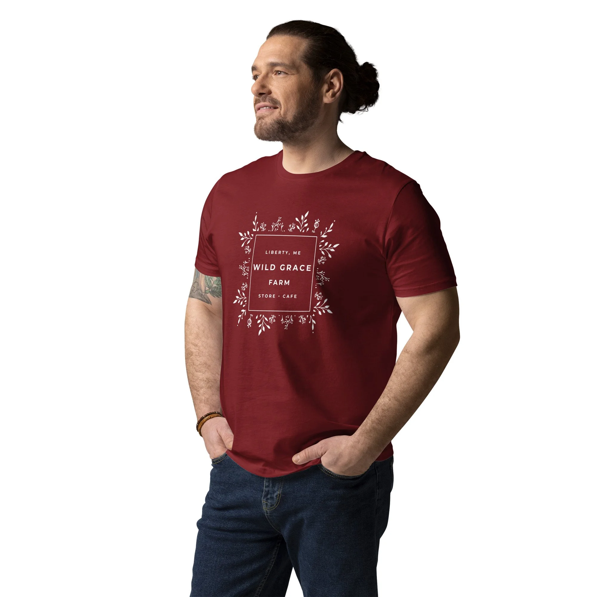 unisex-organic-cotton-t-shirt-burgundy-front-647e13ca886f1.jpg