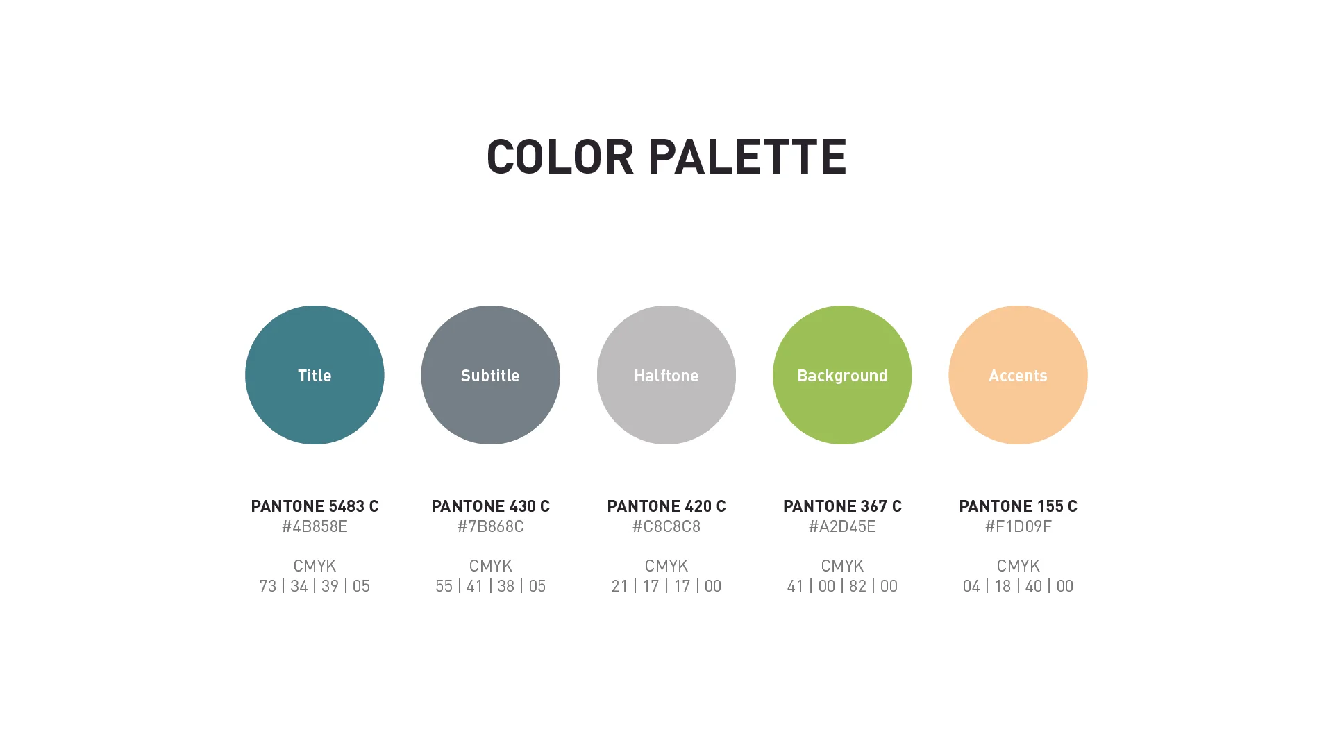 Legrand Greenbuild Tradeshow 2018 - Color Palette