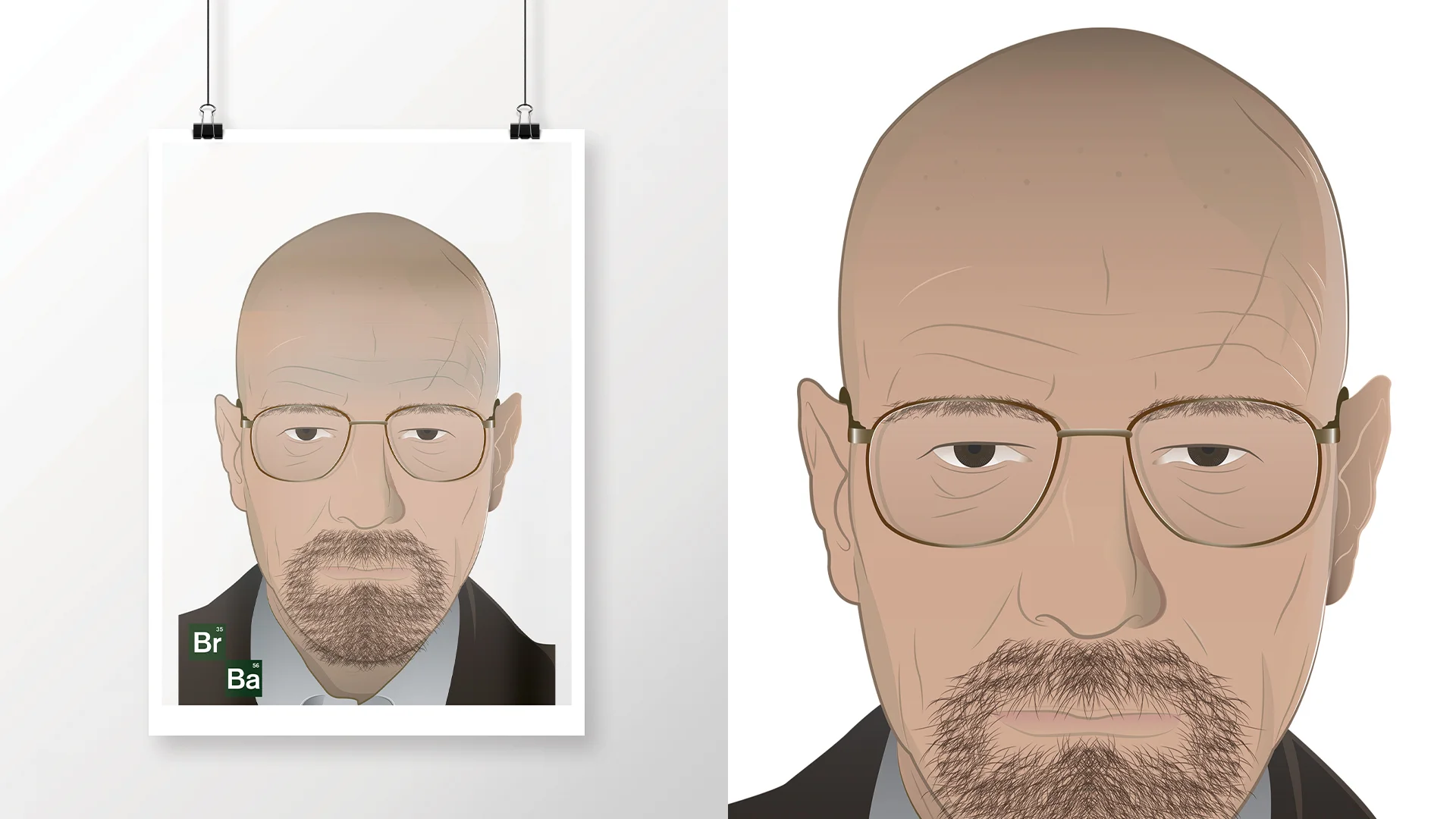 Brian Cranston as Walter White; Heisenberg As seen in Breaking Bad