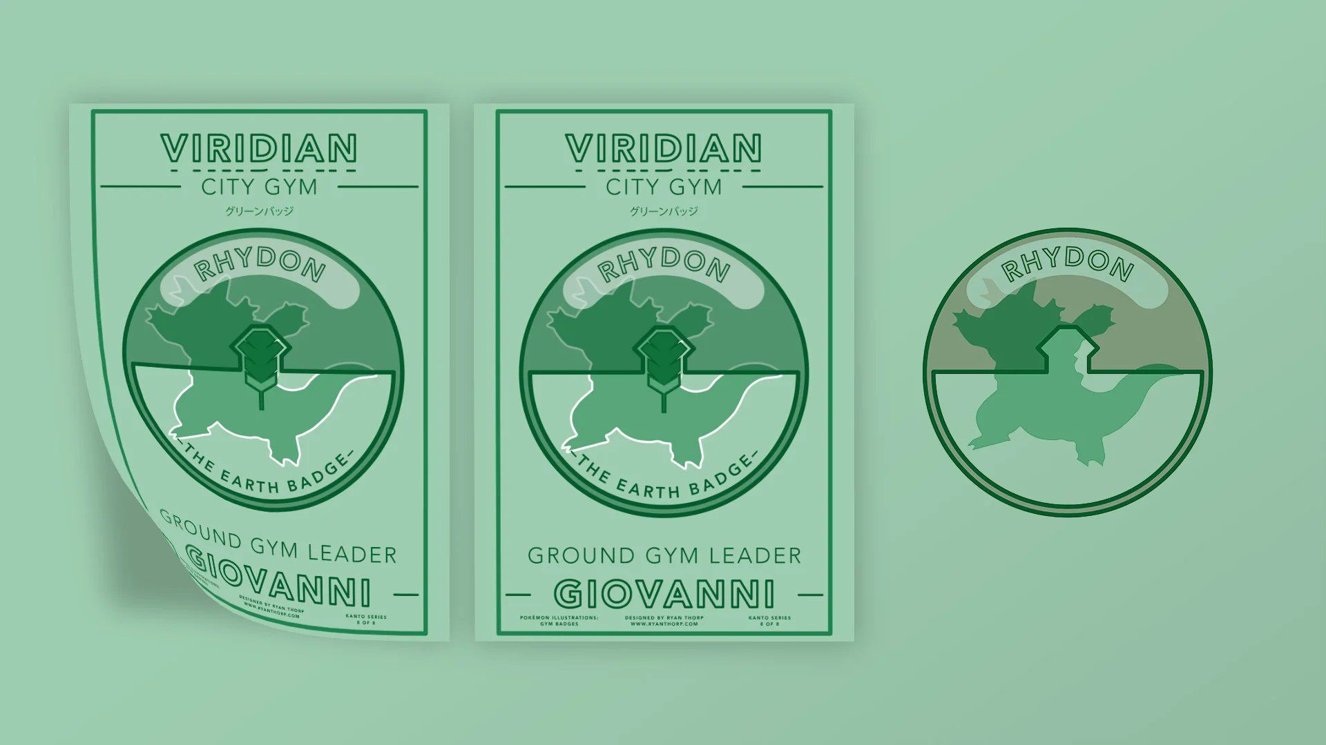 Viridian City Gym Poster